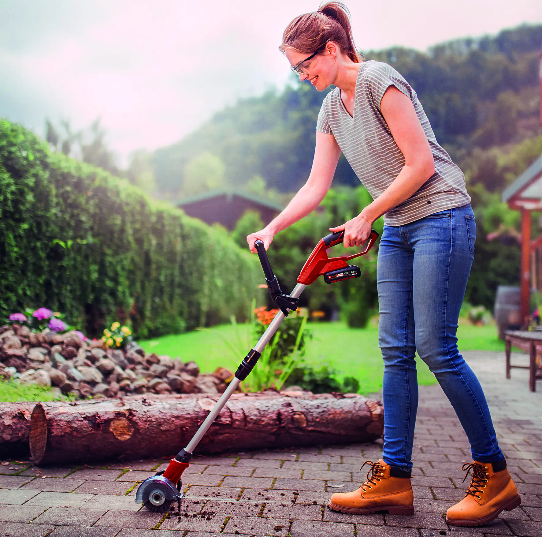 Einhell Akku Fugenreiniger GC-CC 18 Li-Solo, 18 V