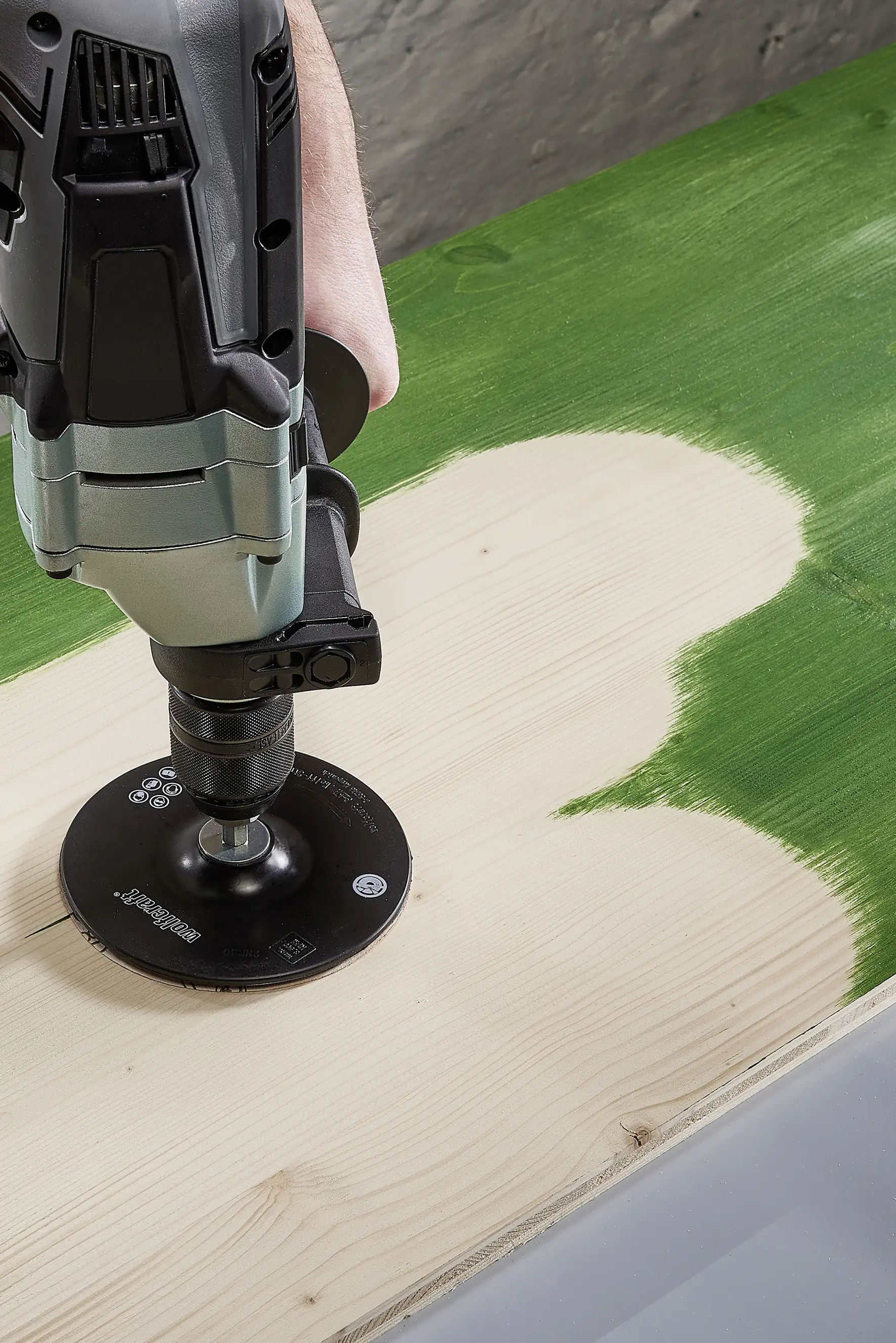 Wolfcraft Schleifblätter Korund K40 Ø 125 mm 10 Stück