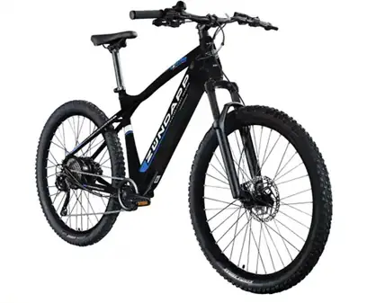 Zündapp E-Bike MTB Z898 27,5 Zoll 24-Gang, 504 Wh schwarz blau Zündapp E-Bike MTB Z898 27,5 Zoll 24-Gang, 504 Wh schwarz blau