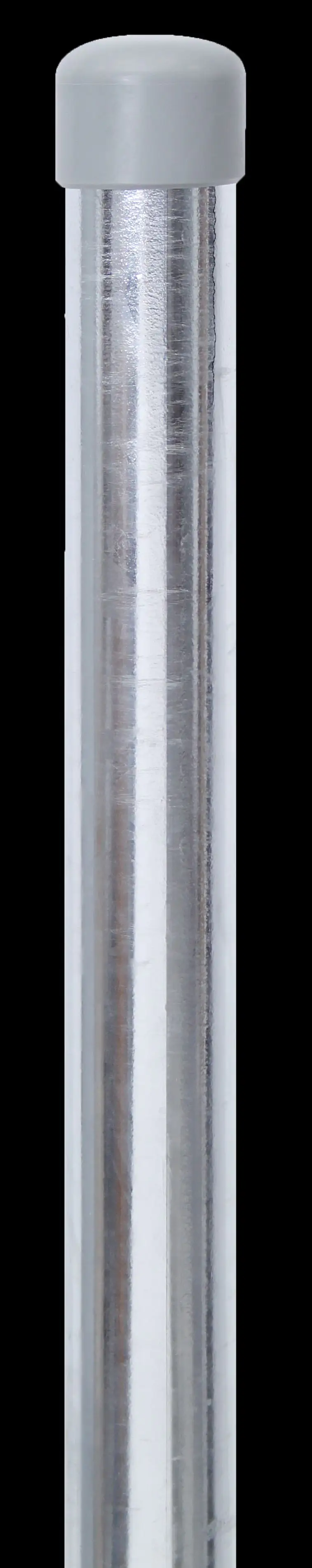 Alberts Zaunpfosten ungebohrt 122,5 cm Ø 34 mm feuerverzinkt