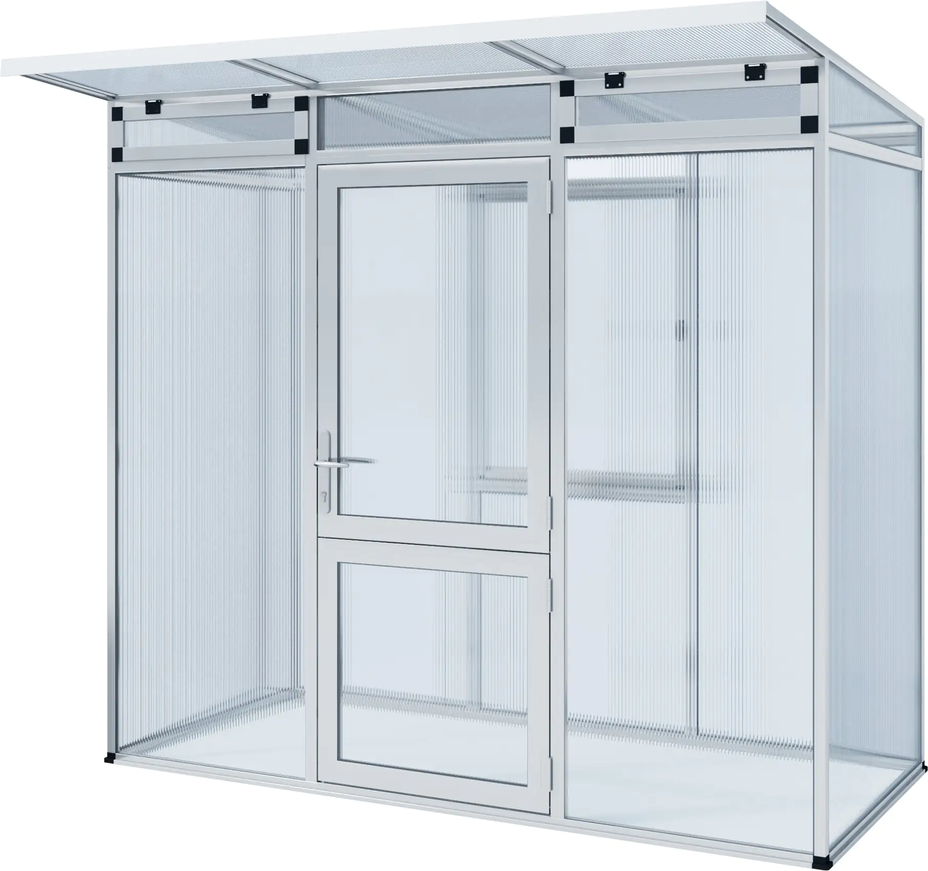 4260120342305 KGT Gewächshaus Linea I 1,10 x 2,33 m, pressblank