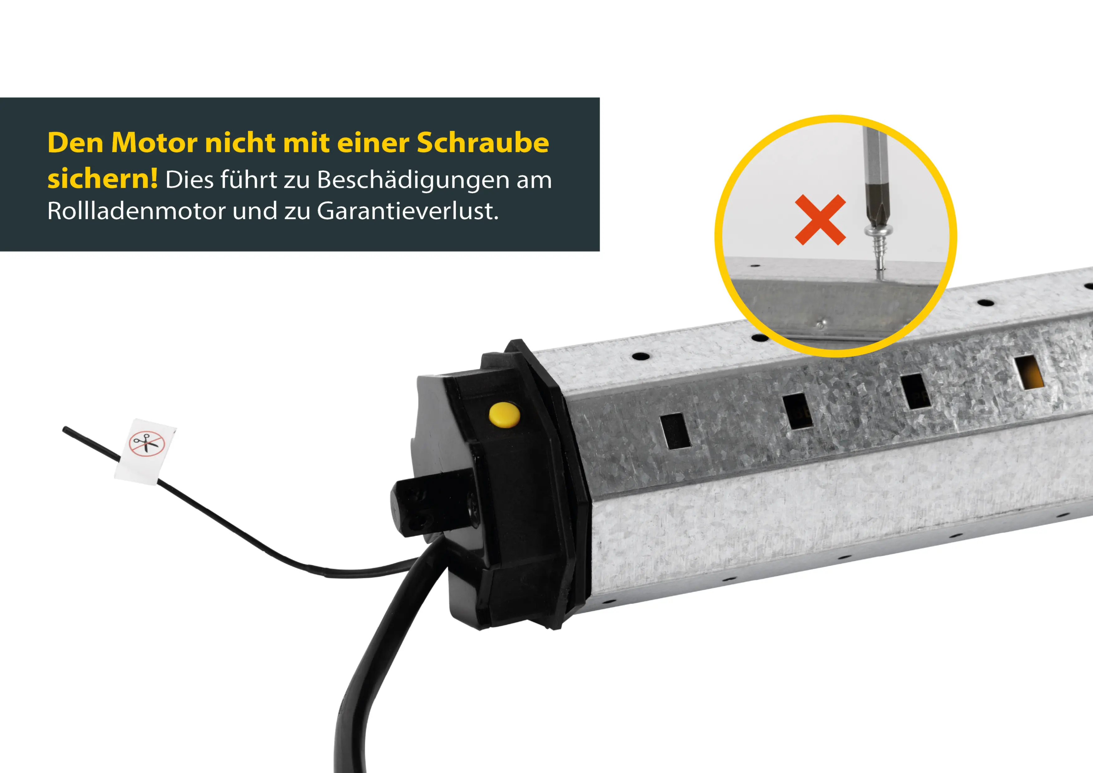 Schellenberg Rolladenwelle Maxi, 6 x 100 cm Achtkantige Stahlrohrwelle