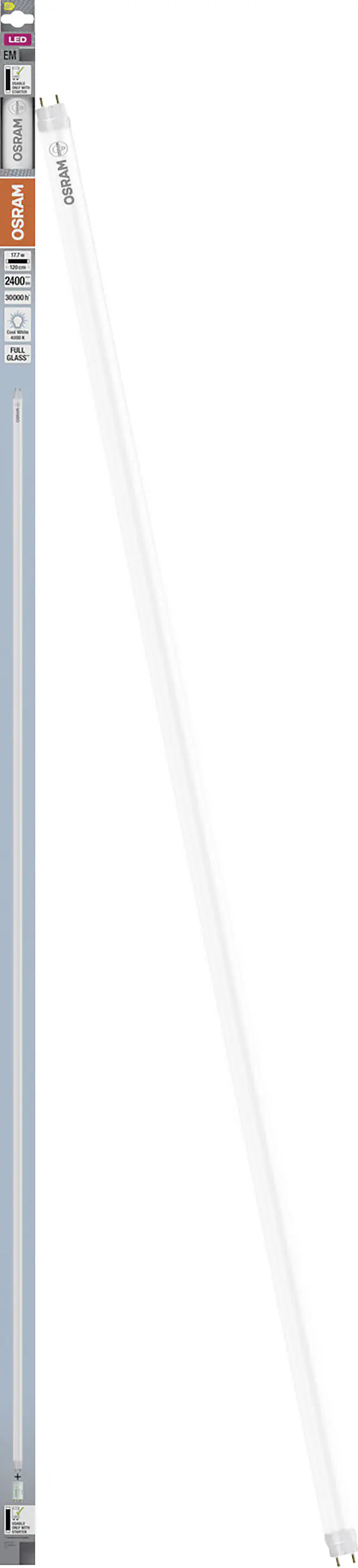 Osram LED Röhre 121,2 cm G13 17,7 W neutralweiß