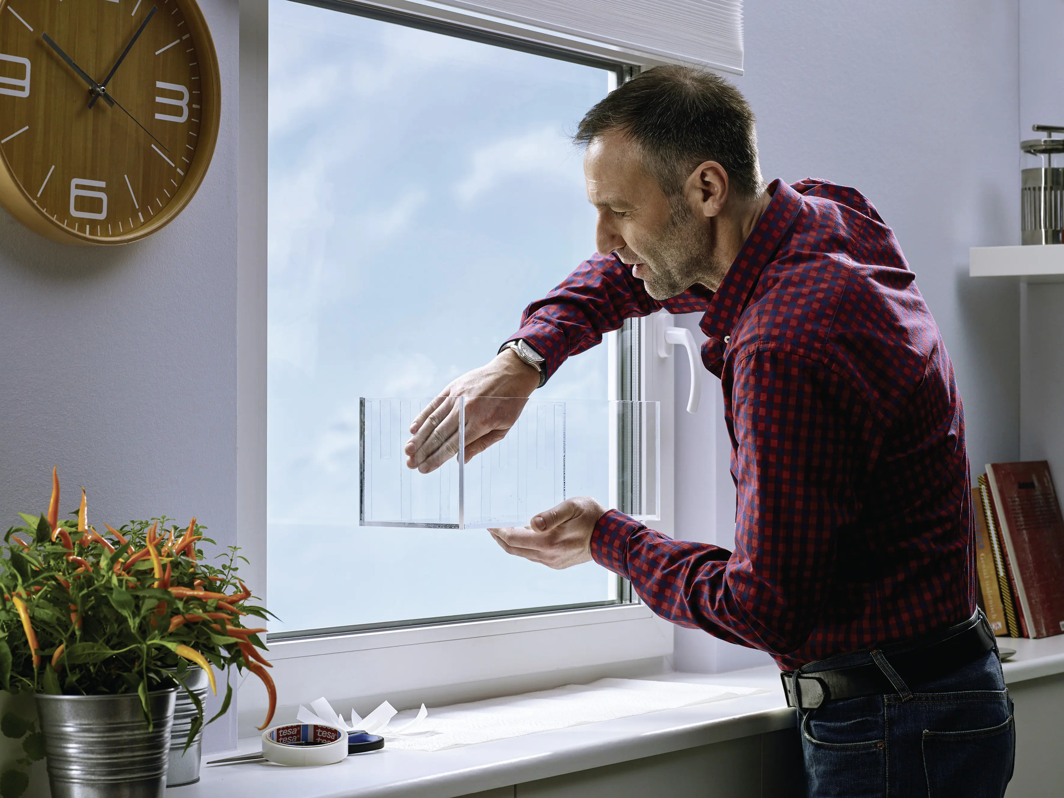 tesa Montageband 5 m x 19 mm, transparent