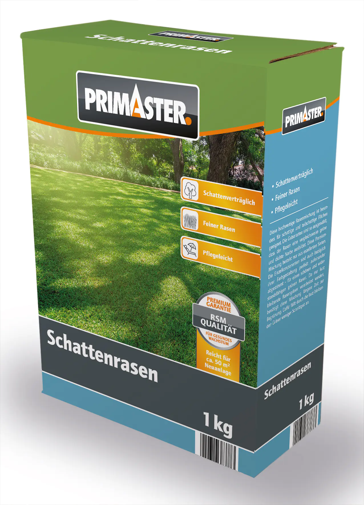 Primaster Schattenrasen 1 kg für ca. 50 m²