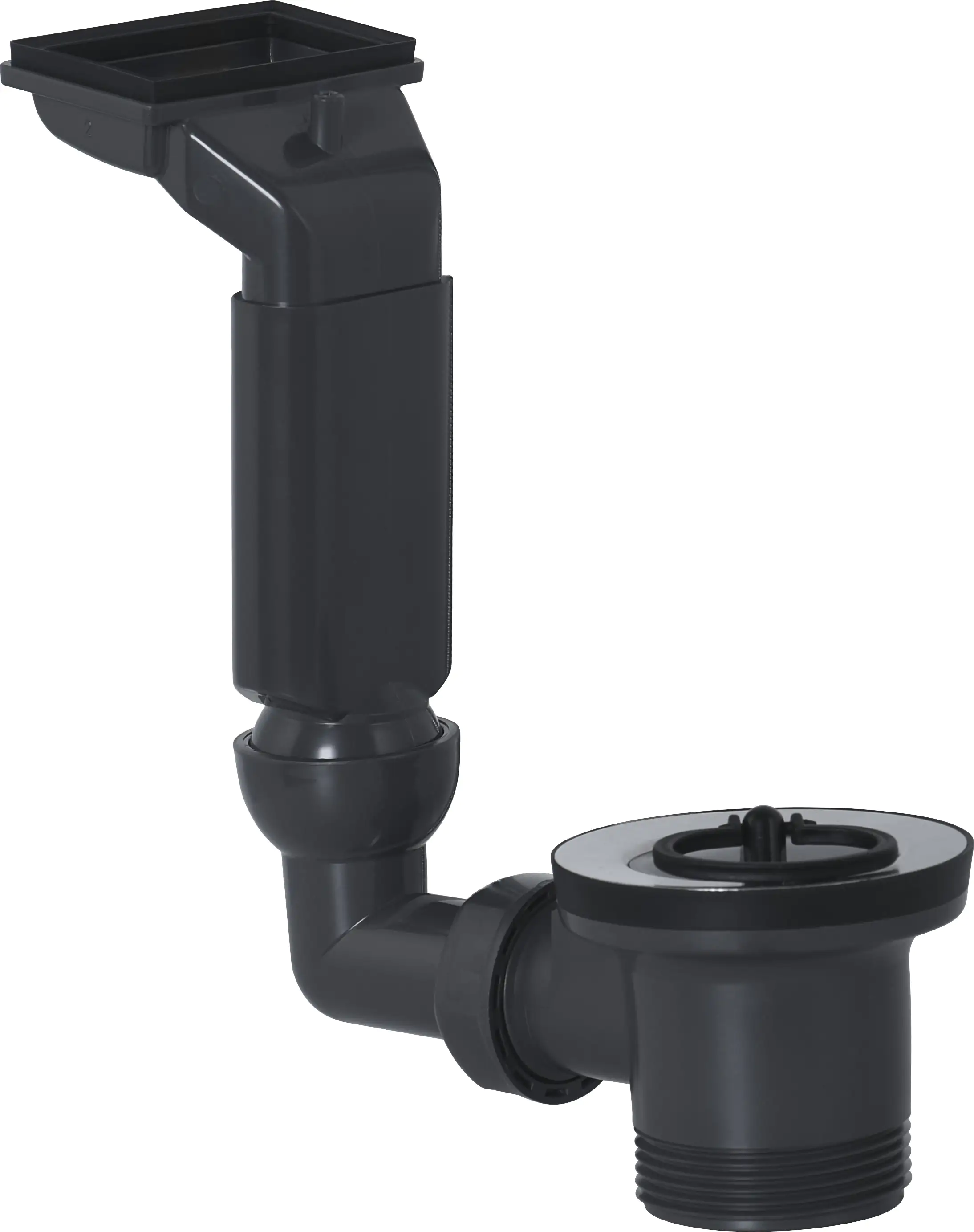 Cornat Spültisch Ab- und Überlaufgarnitur Aus Recycling Kunststoff