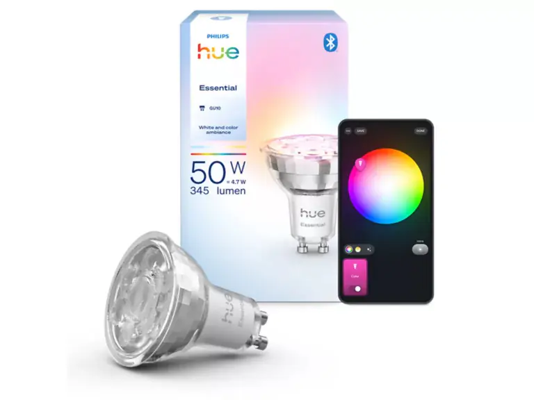 Philips Hue LED Leuchtmittel GU10 4,7 W warmweiß bis kaltweiß smart RGB