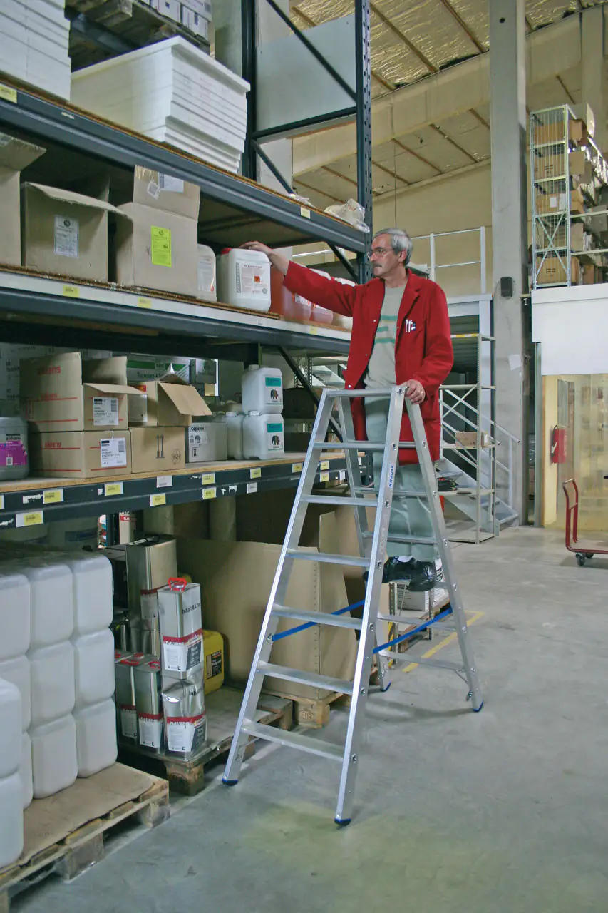 Krause Aluminium-Doppelleiter STABILO 3,20 m