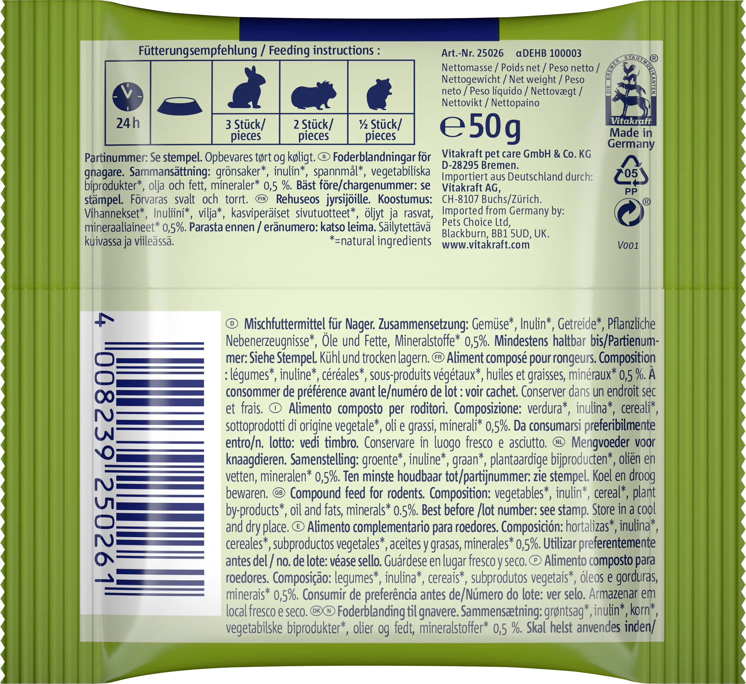 Vitakraft Sunnys 50 g Vitakraft Sunnys 50 g