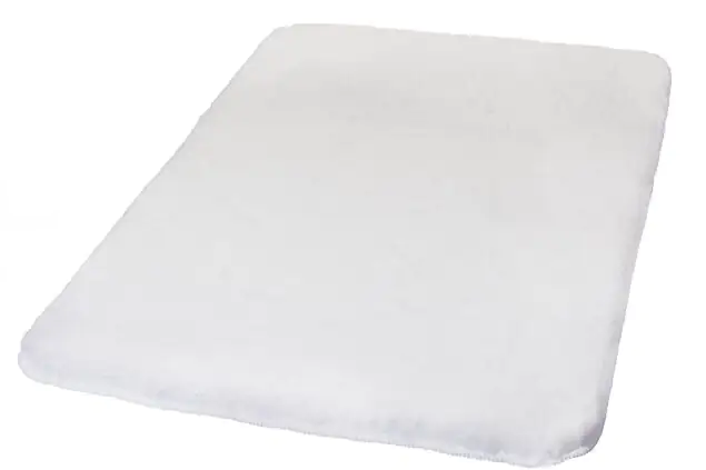 Primaster Badteppich polarweiß 65 x 55 cm Primaster Badteppich polarweiß 65 x 55 cm
