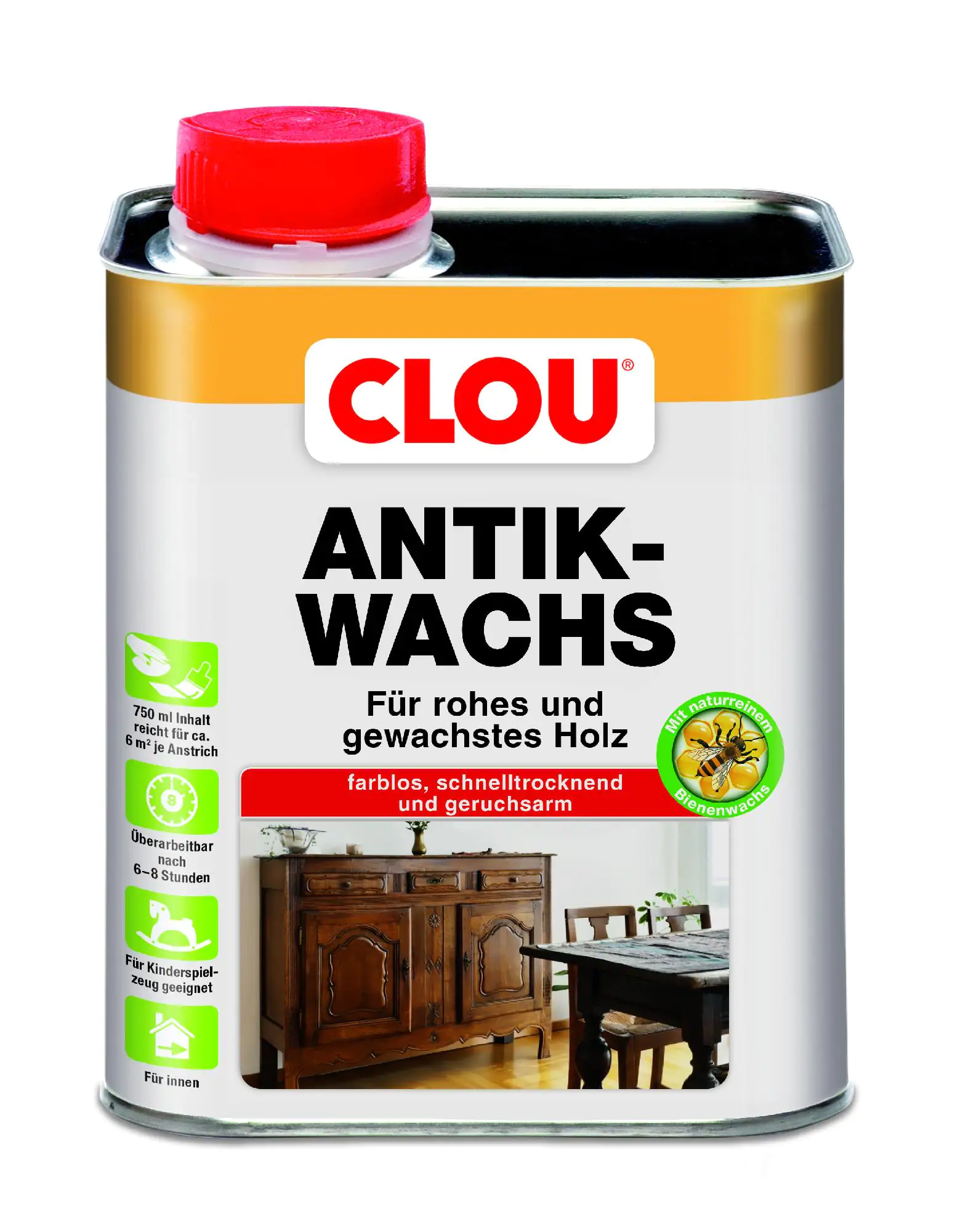 Clou Antikwachs W3 750 ml Clou Antikwachs W3 750 ml