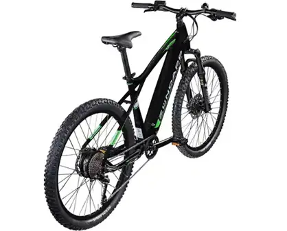 Zündapp E-Bike MTB Z898 27,5 Zoll RH 48cm 10-Gang Deore, 540 Wh schwarz grün