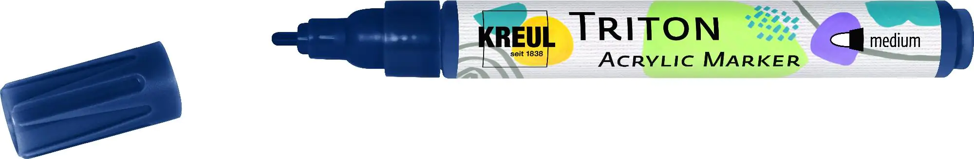 Kreul Triton Acrylic Marker medium dunkelblau