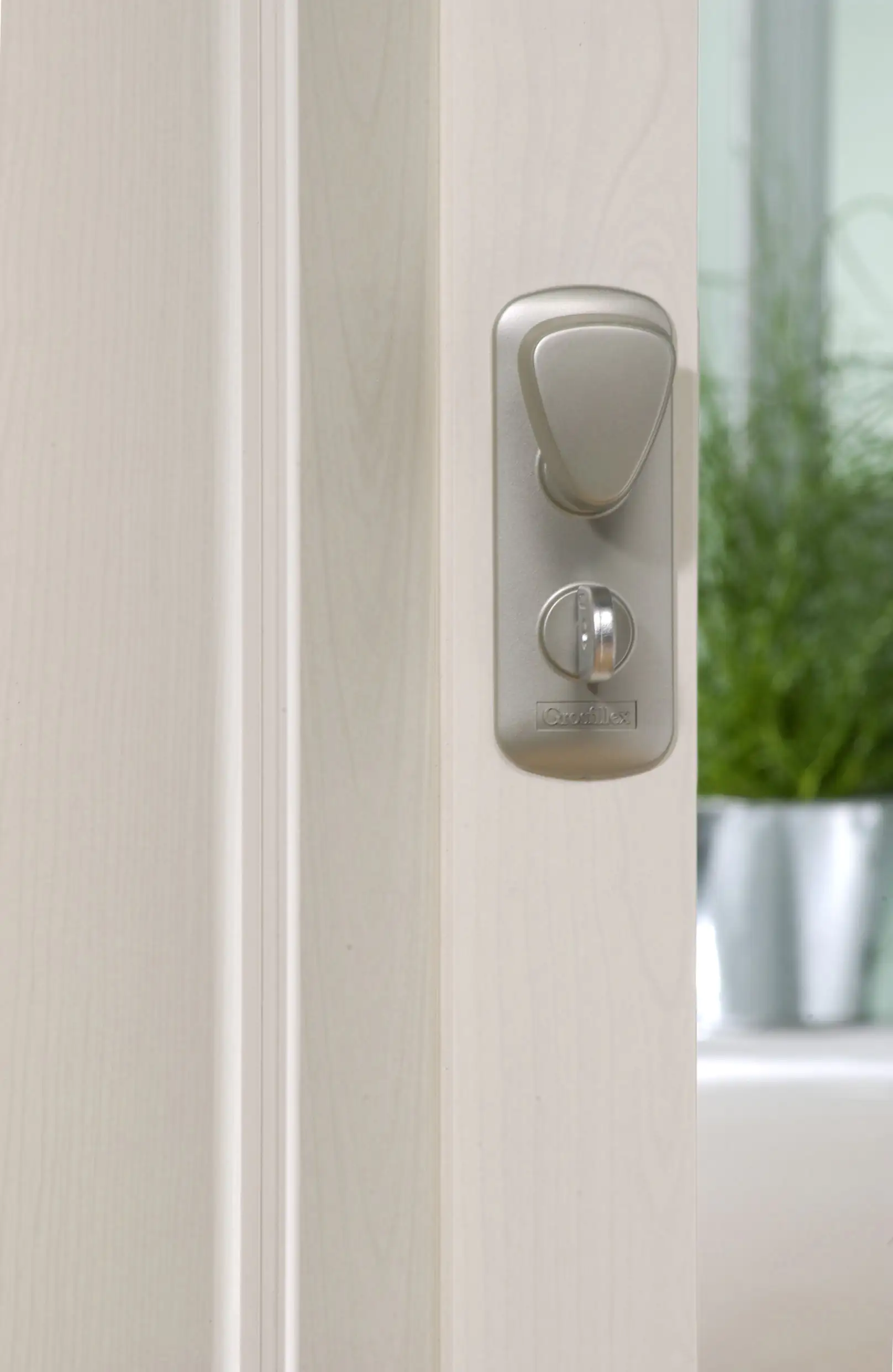 Grosfillex Falttür Spacy Esche weiß 84 x 205 cm