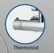 Breuer Duschsäule Aquamaxx 200 Thermostat Thermostat, verchromt, Kopfbrause rund Breuer Duschsäule Aquamaxx 200 Thermostat Thermostat, verchromt, Kopfbrause rund