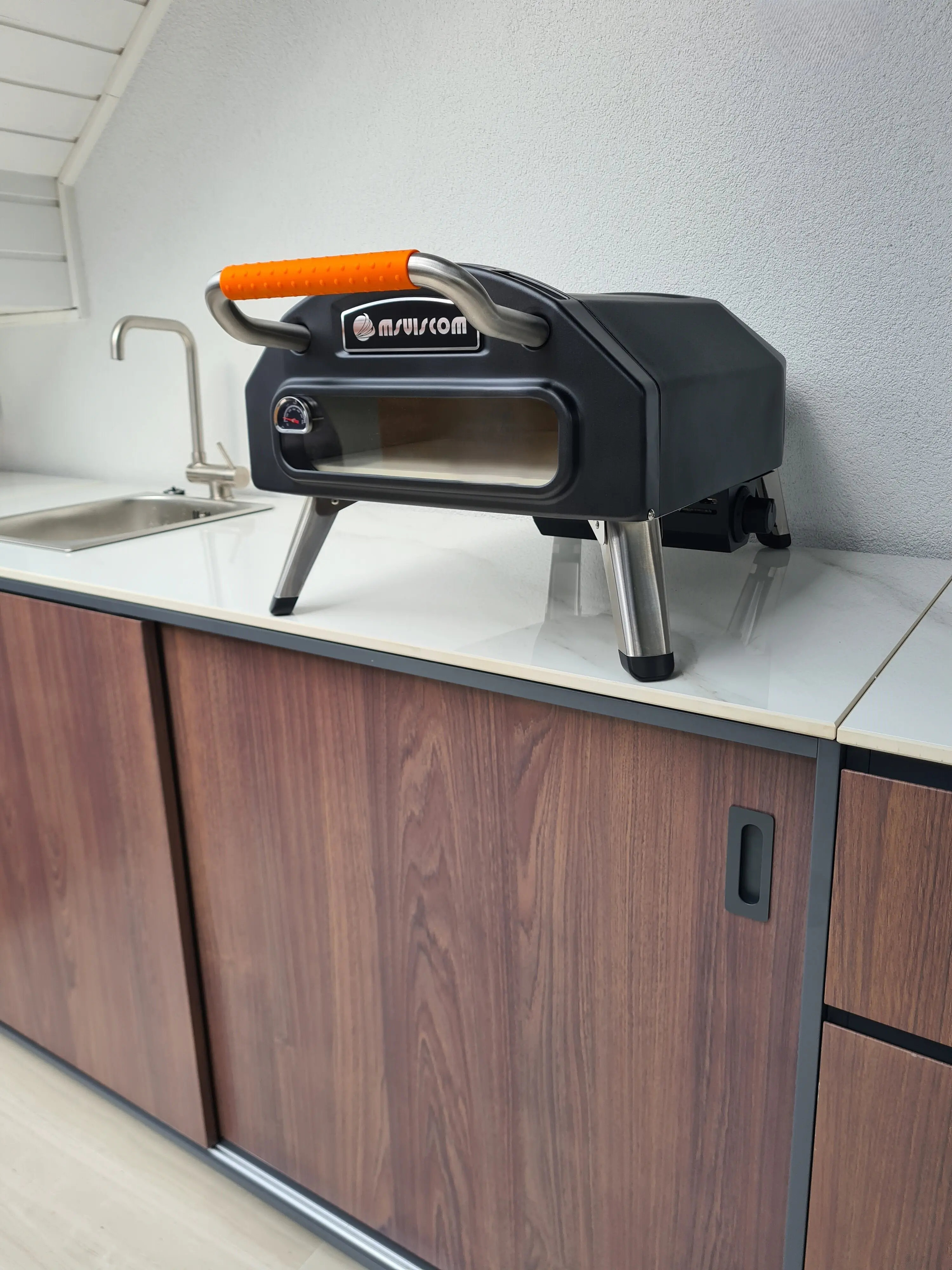 Bellano Living Gas Pizzaofen Outdoor inkl. 1 Brenner Bellano Living Gas Pizzaofen Outdoor inkl. 1 Brenner