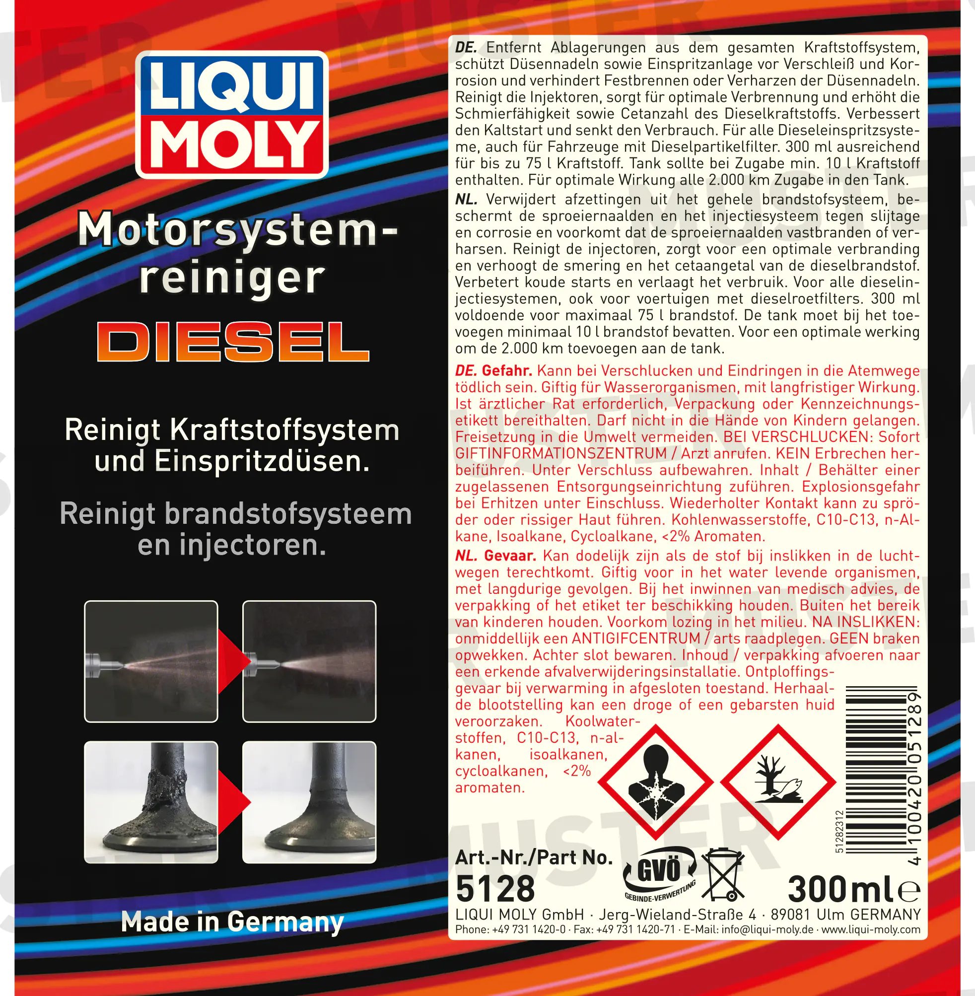 Liqui Moly Motorsystemreiniger Diesel 300 ml Liqui Moly Motorsystemreiniger Diesel 300 ml