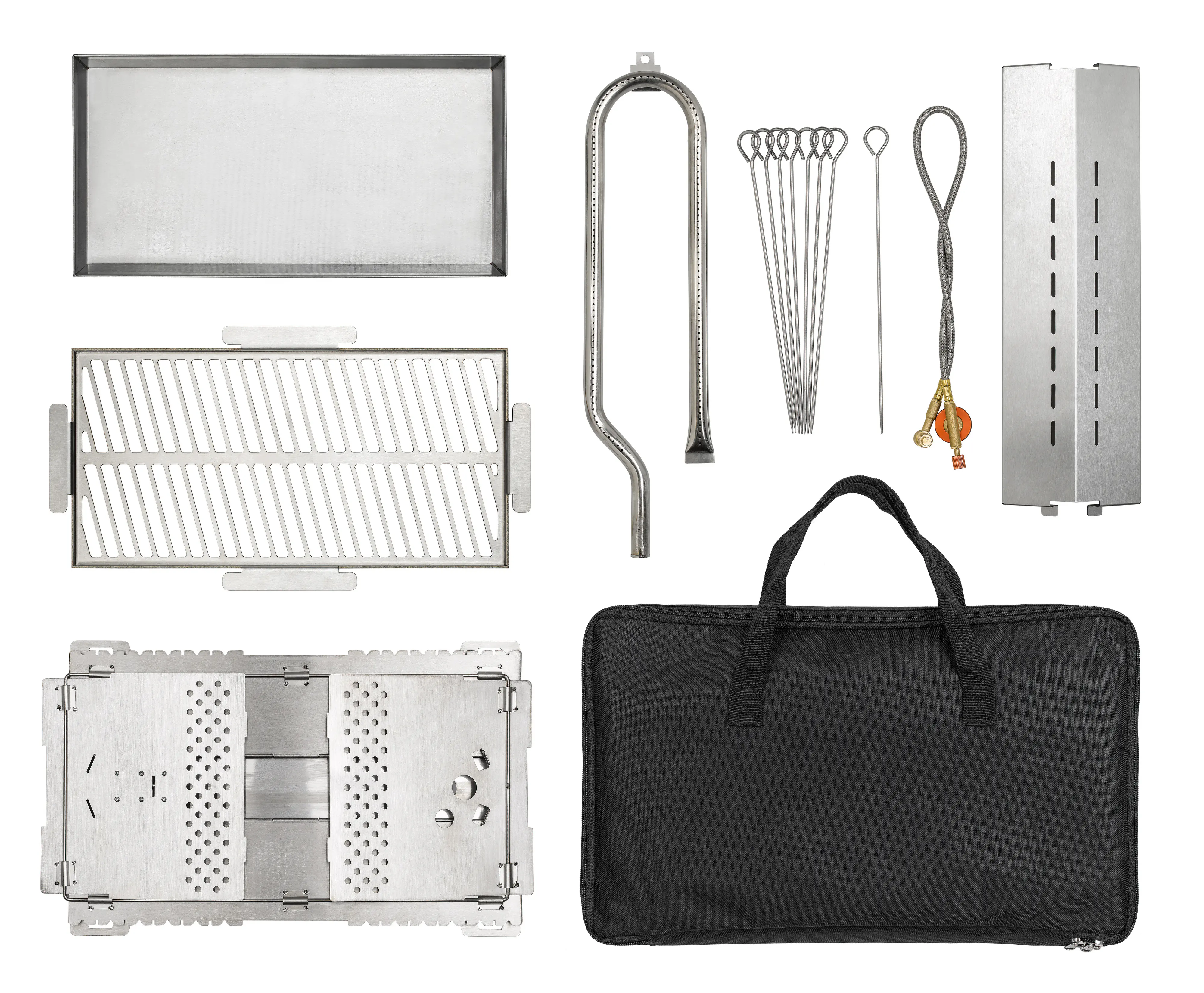 Tepro Gasgrill Newberry faltbar Grillfläche: 37 x 19 cm