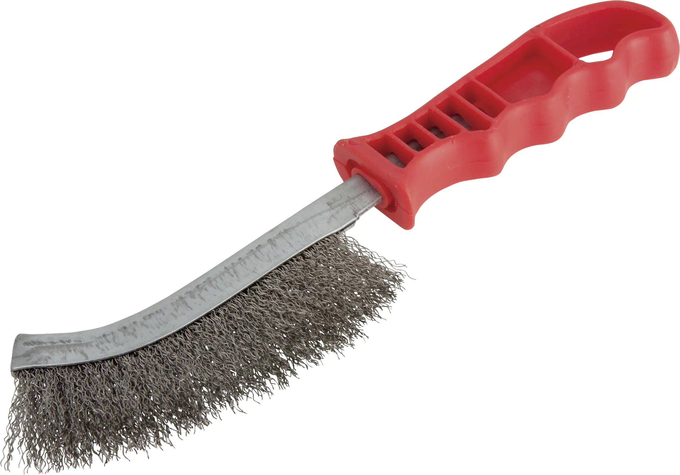 Wolfcraft Handdrahtbürste Kunststoffgriff Edelstahldraht
