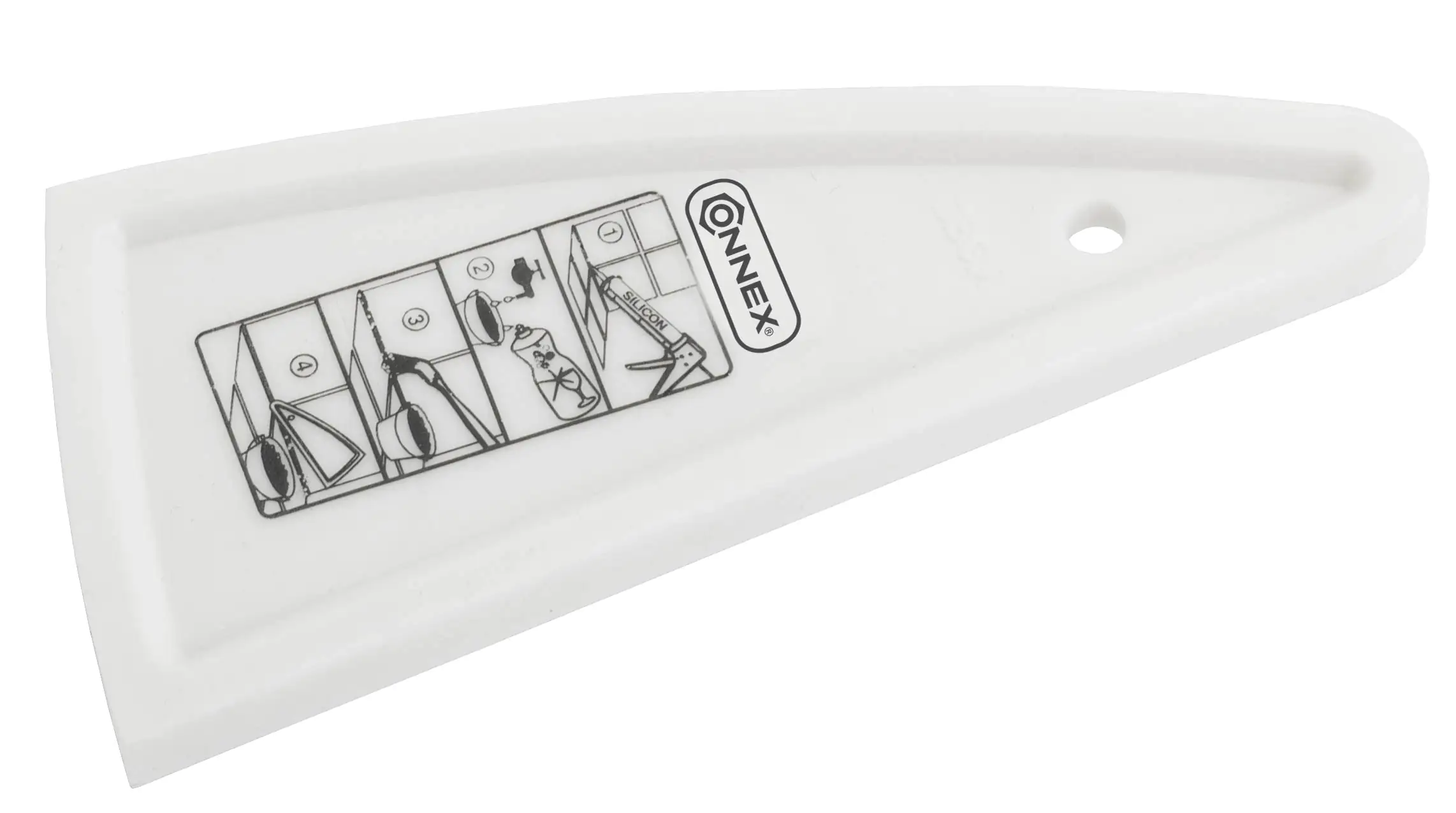 Glättspachtel für Silikon