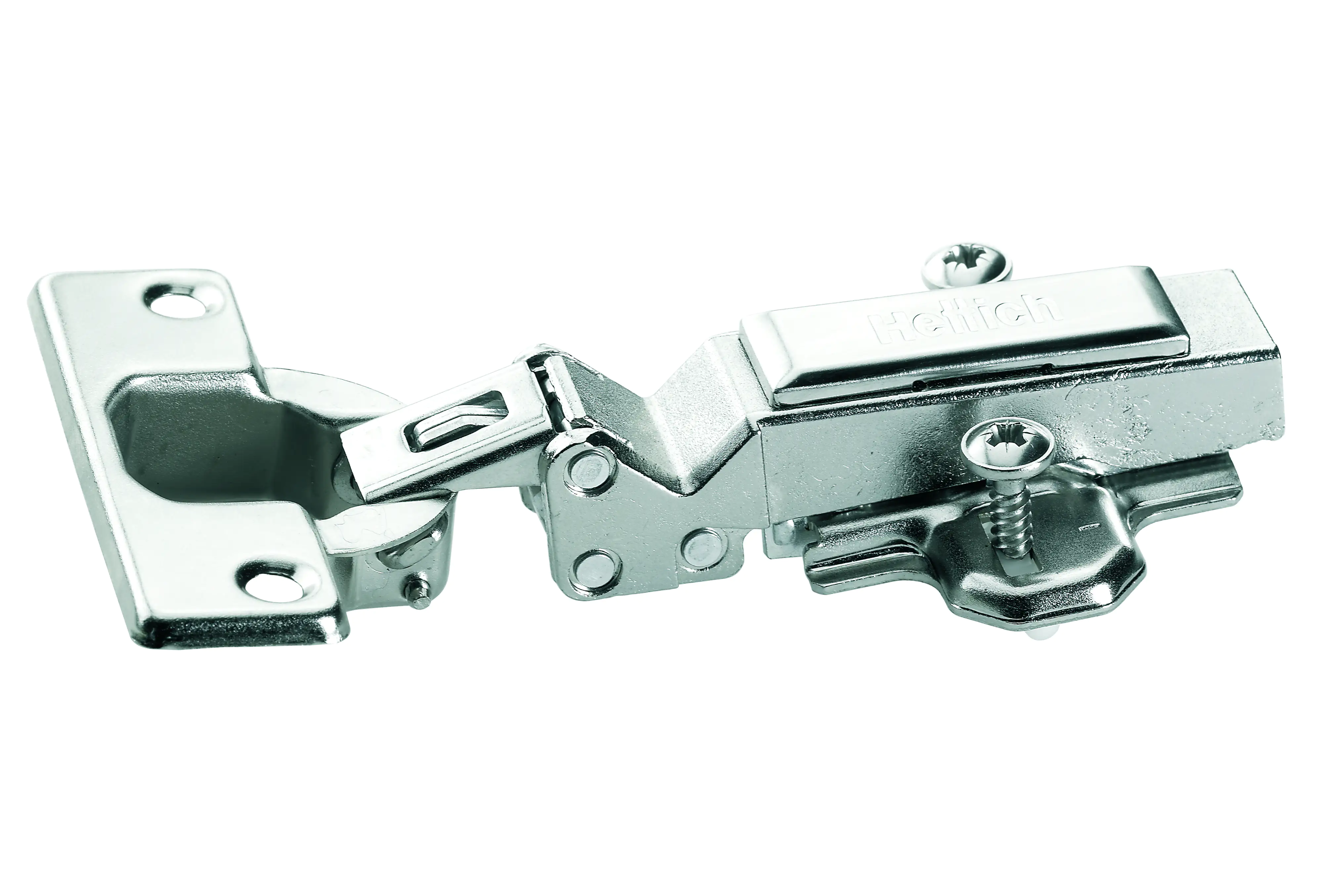 Hettich Topfscharnier für Eckschränke-45° Stahl, vernickelt, 2 Stück Hettich Topfscharnier für Eckschränke-45° Stahl, vernickelt, 2 Stück