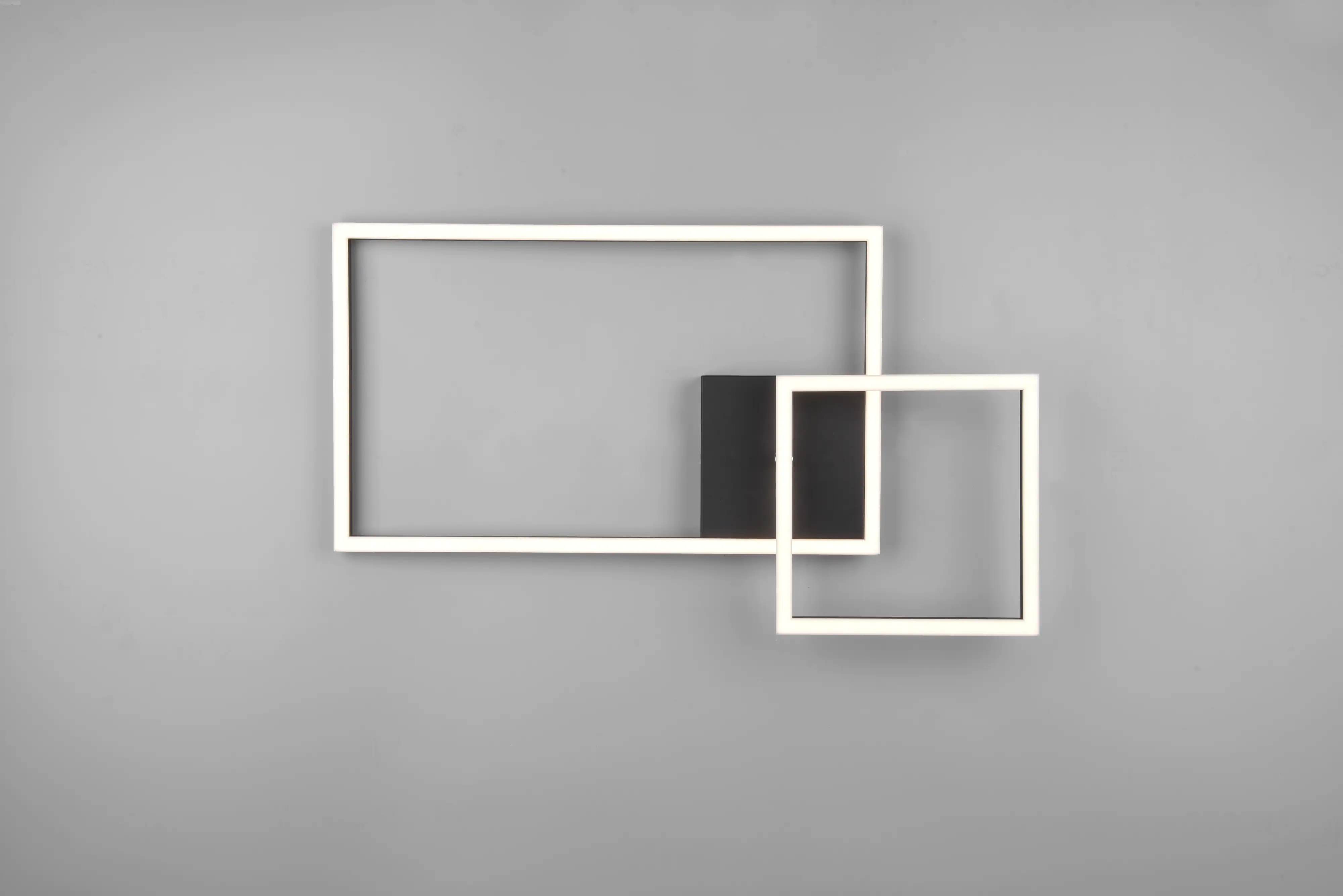 4017807512304_2717008 Reality LED Deckenleuchte Padella schwarz matt Switch Dimmer, schwenkbar