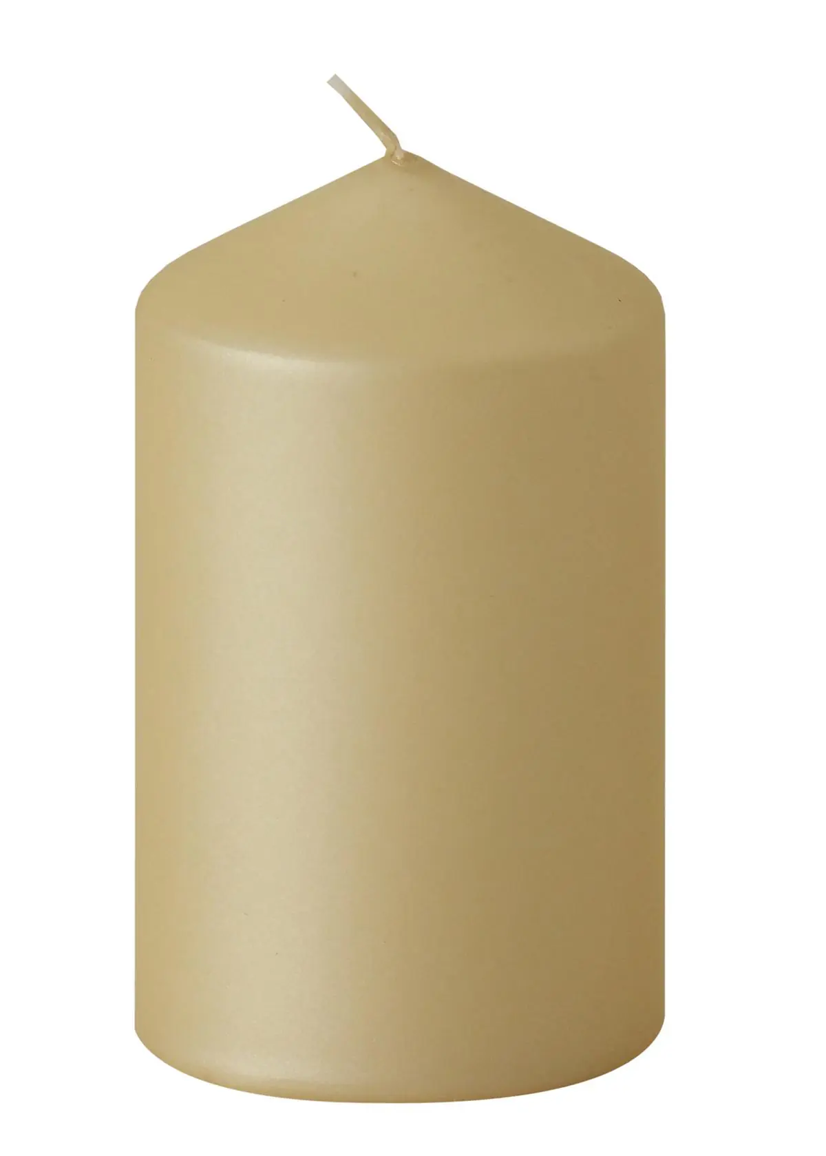 Steinhart Stumpenkerze New Velvet Ø 5,7 x 10 cm creme      