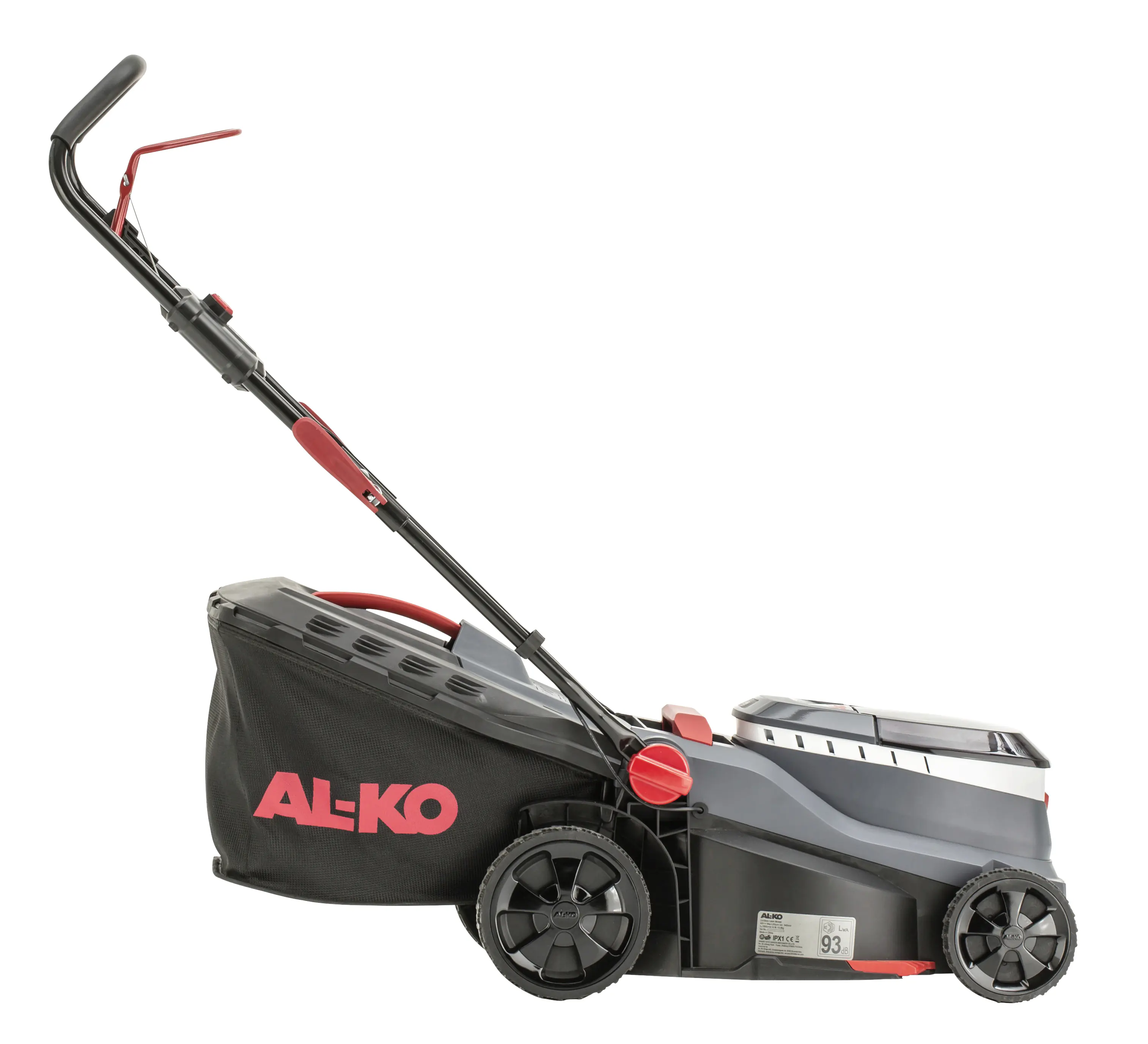  AL-KO Akku-Rasenmäher 34.6 Li Comfort 18 V 34 cm Schnittbreite inkl. 2 Akkus und Doppel-Ladegerät