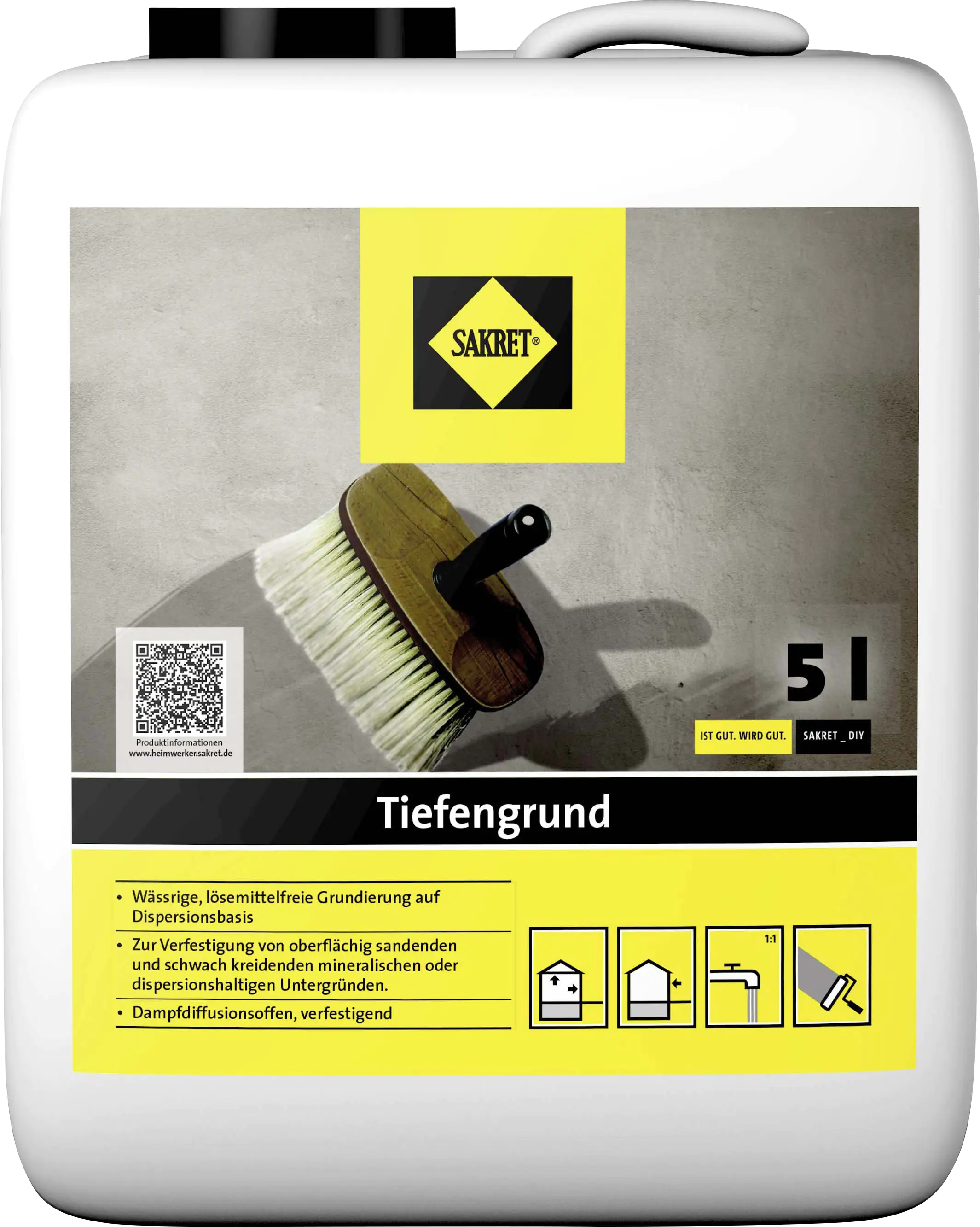Sakret Tiefengrund 5 l Sakret Tiefengrund 5 l