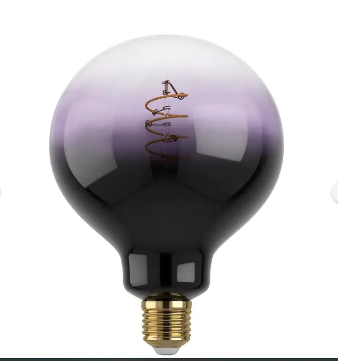 Eglo LED Globe G125 E27 4W schwarz-violett Eglo LED Globe G125 E27 4W schwarz-violett