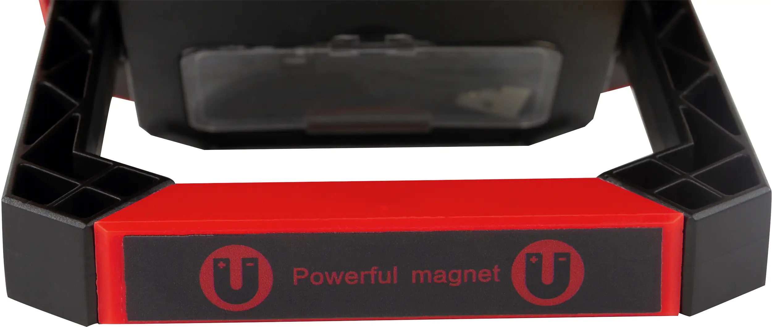 4048599114315_1 REV LED Akku-Arbeitsleuchte Flood 10 Watt schwarz-rot