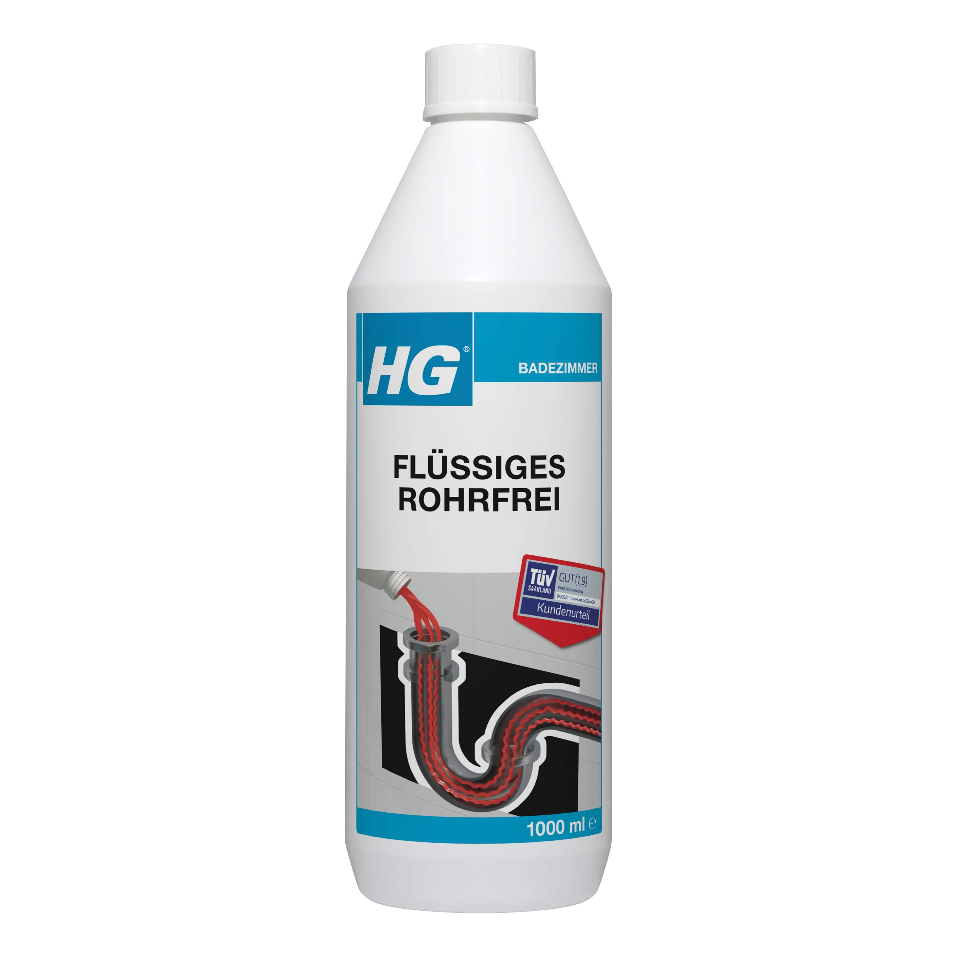 HG Rohrfrei flüssig 1 L HG Rohrfrei flüssig 1 L
