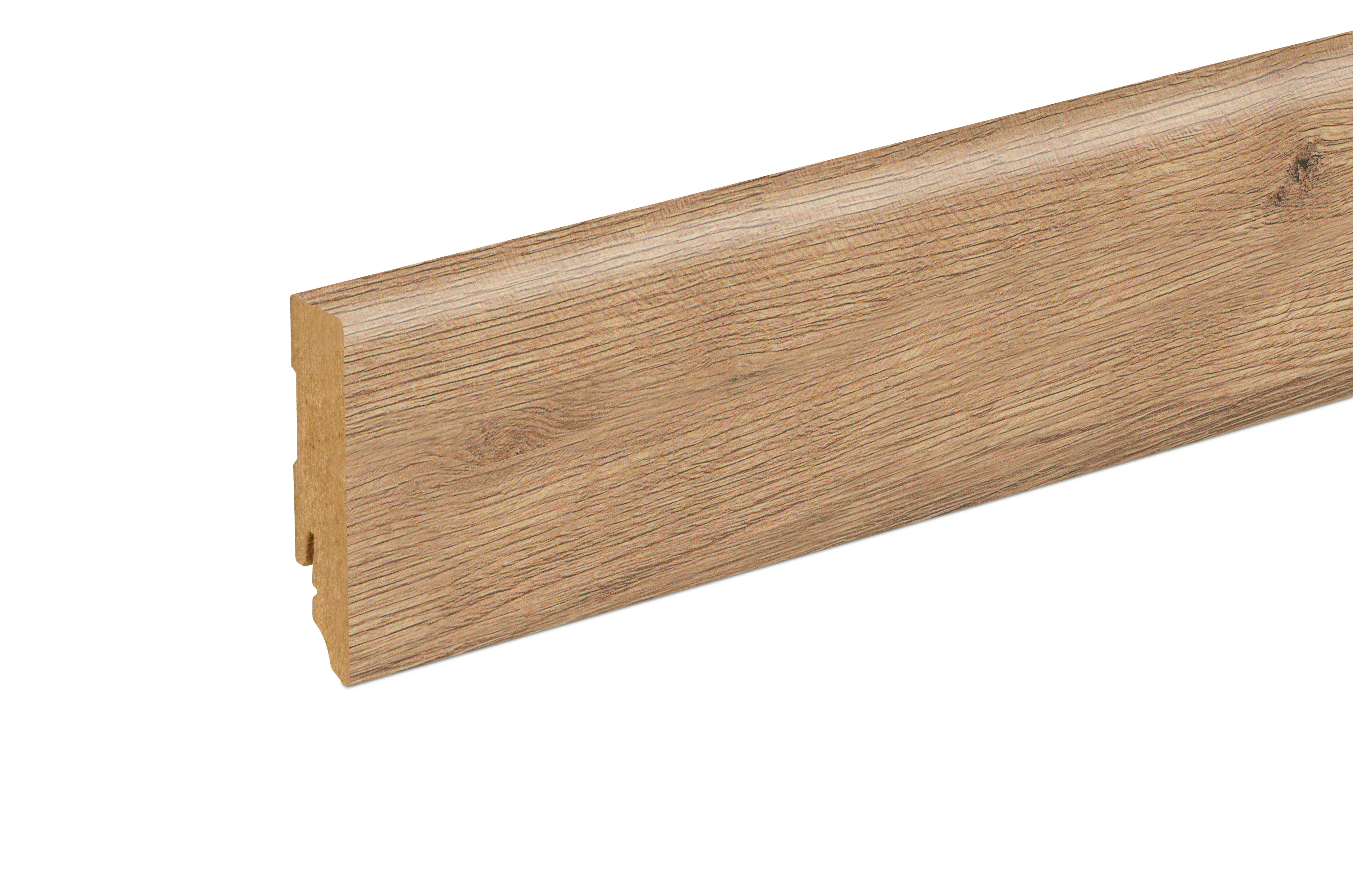 Neuhofer Fußleiste FU087L 240 cm x 70 x 19 mm Eiche Dorset