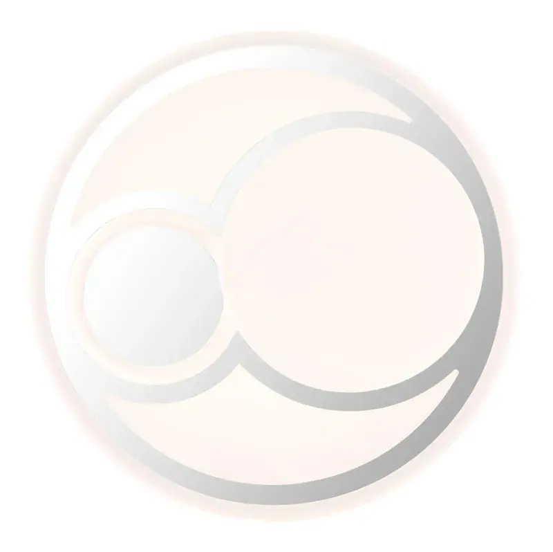 Globo Deckenleuchte Ruiz 38 x 7,5 cm (Ø x H) weiß matt warmweiß-kaltweiß