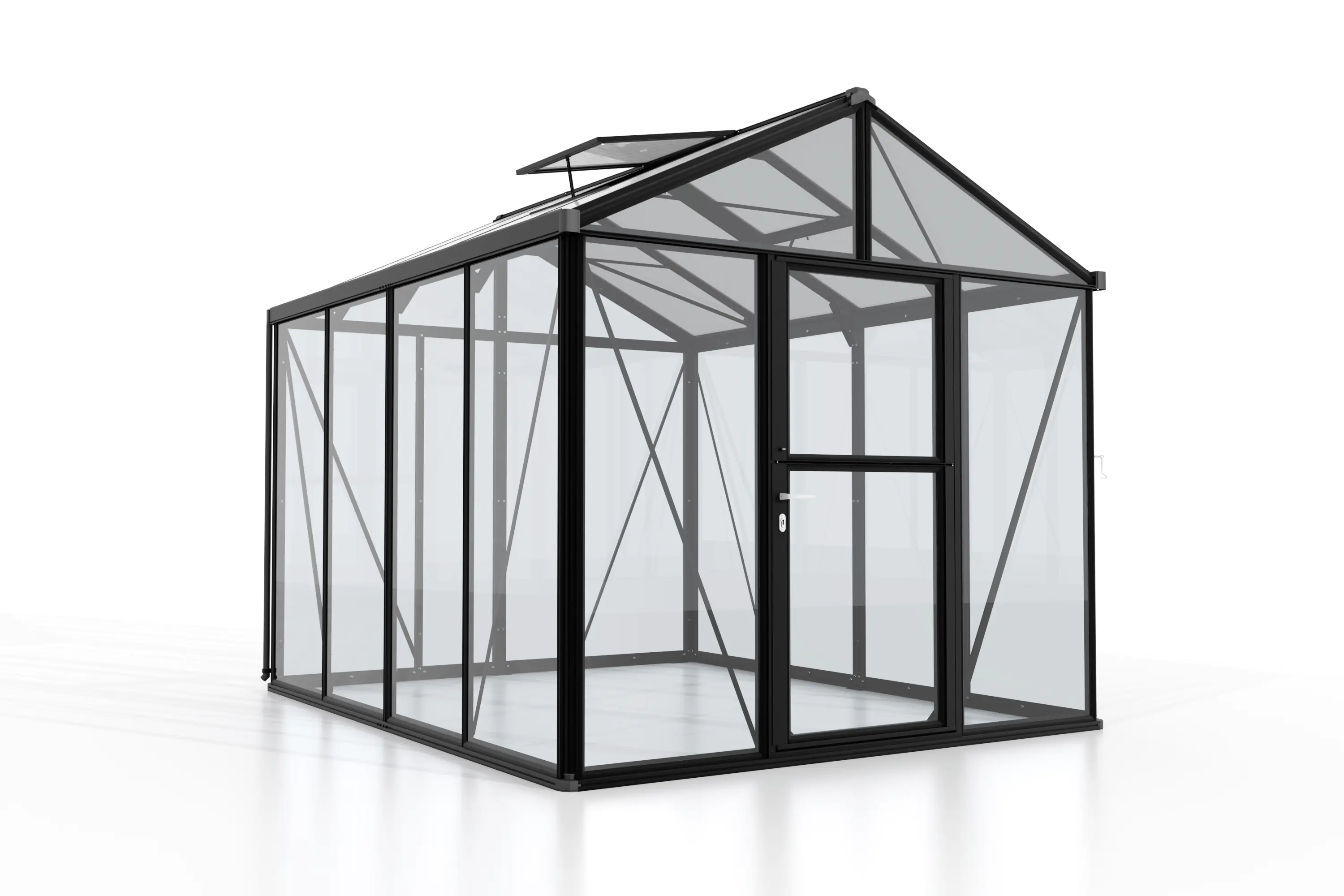 Vitavia Gewächshaus Zeus 8100 256 x 314 cm 3 mm Sicherheitsglas