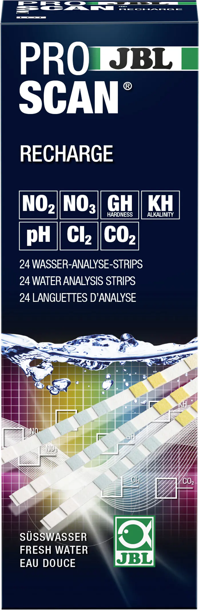 JBL ProScan Recharge Nachfüll-Analysestreifen für Smartphoneauswertung