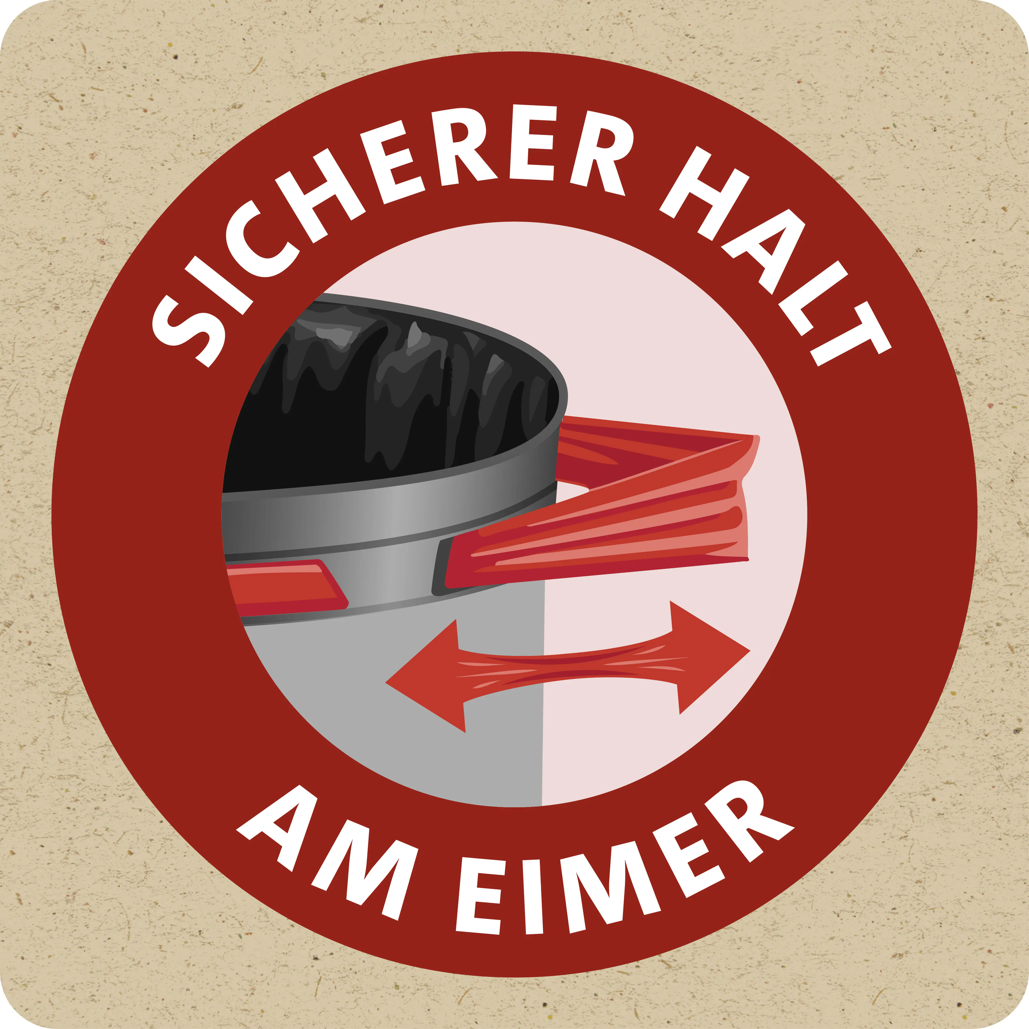 Swirl® Fixierband-Müllbeutel XL 30 L Reißfest & Dicht
