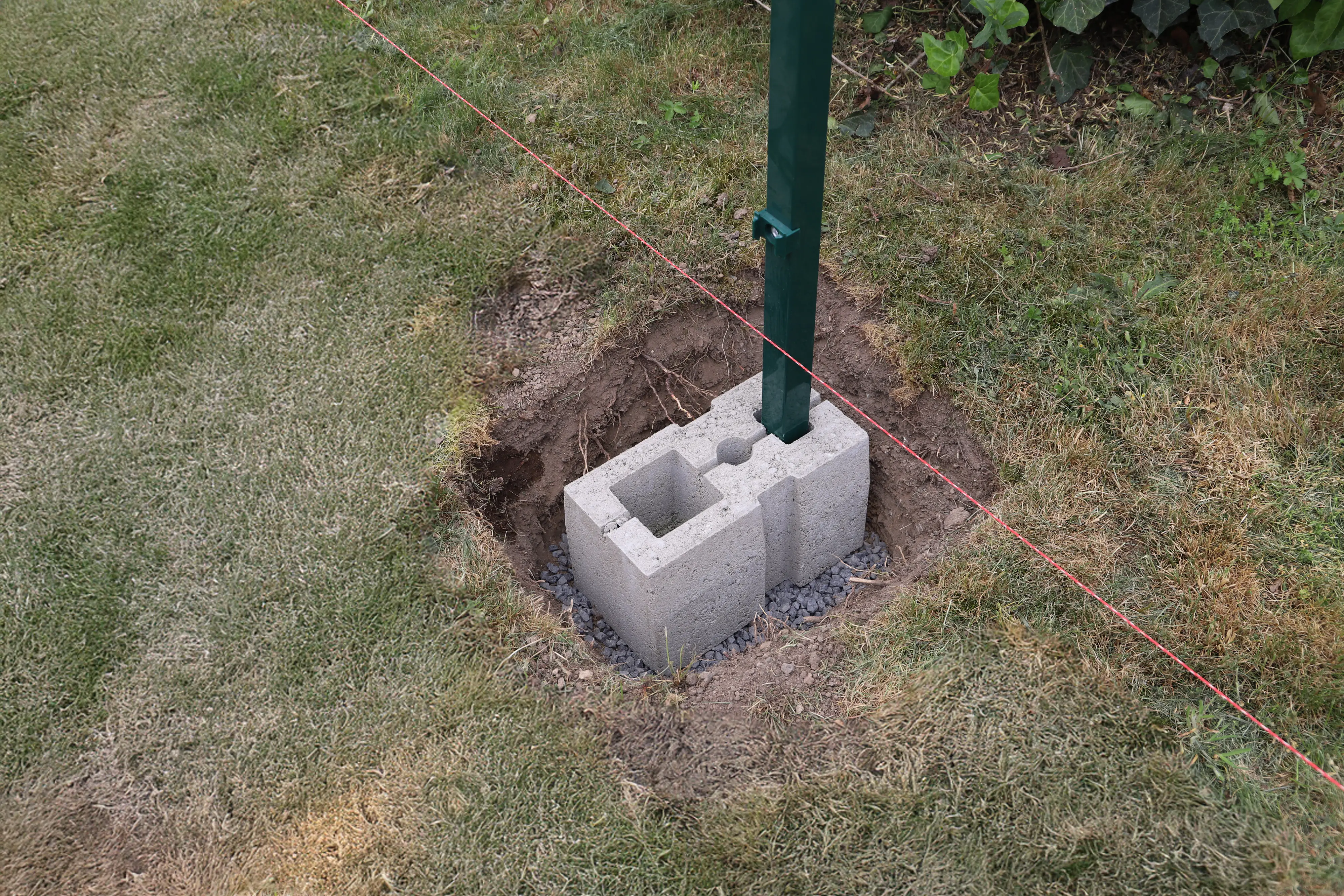 EHL Universal Fundamentstein 32 x 18 x 20 cm grau