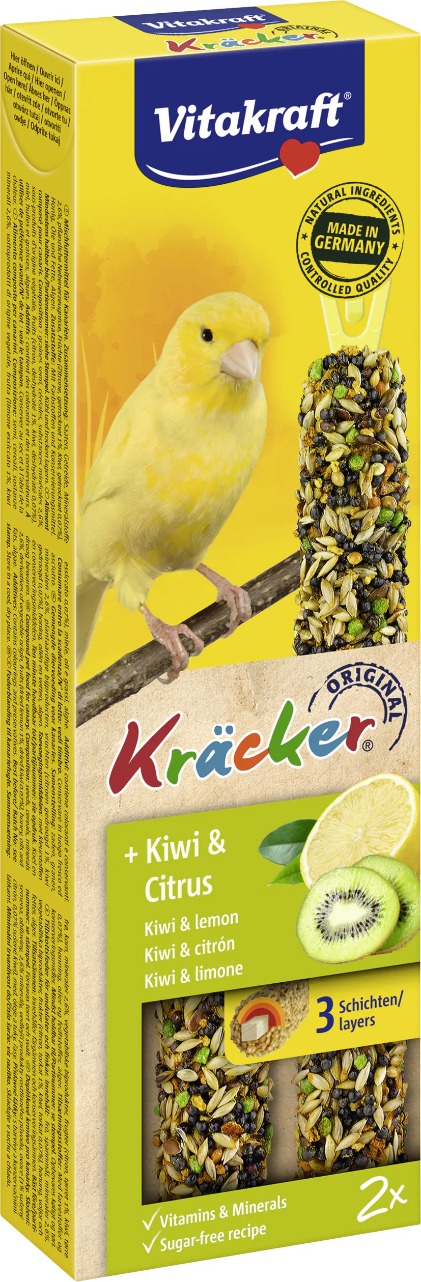 Vitakraft Kräcker® Kiwi & Citrus 2 Stück