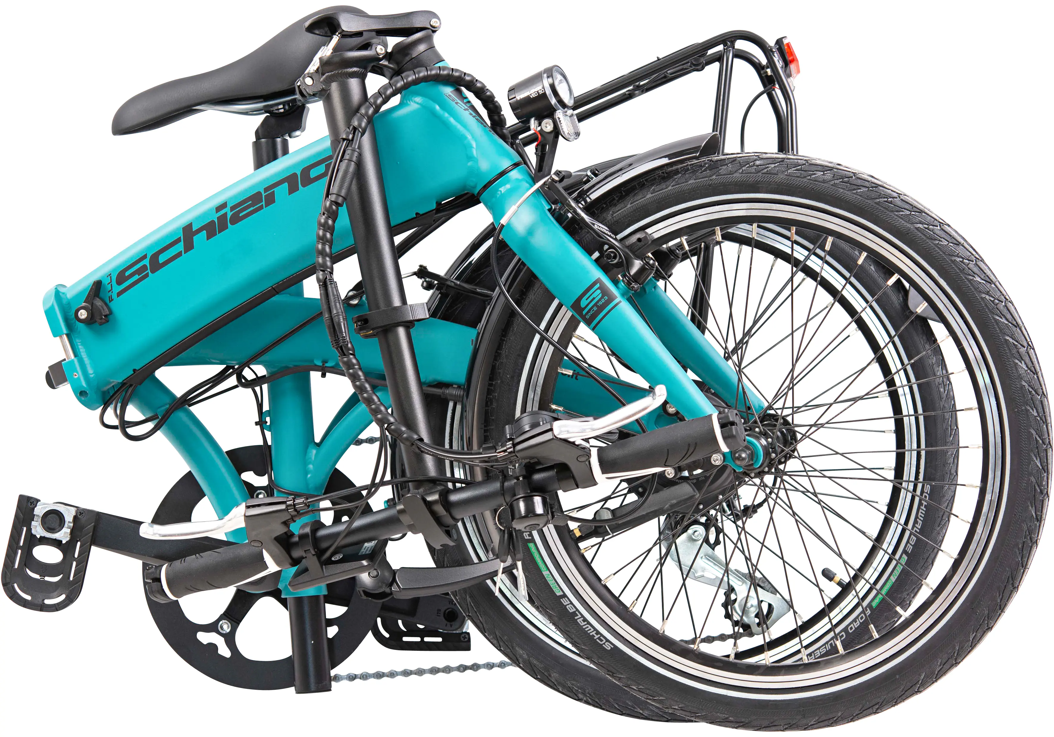 Schiano Galaxy E-Bike Faltrad 20 Zoll 8-Gang 360 Wh blau Schiano Galaxy E-Bike Faltrad 20 Zoll 8-Gang 360 Wh blau