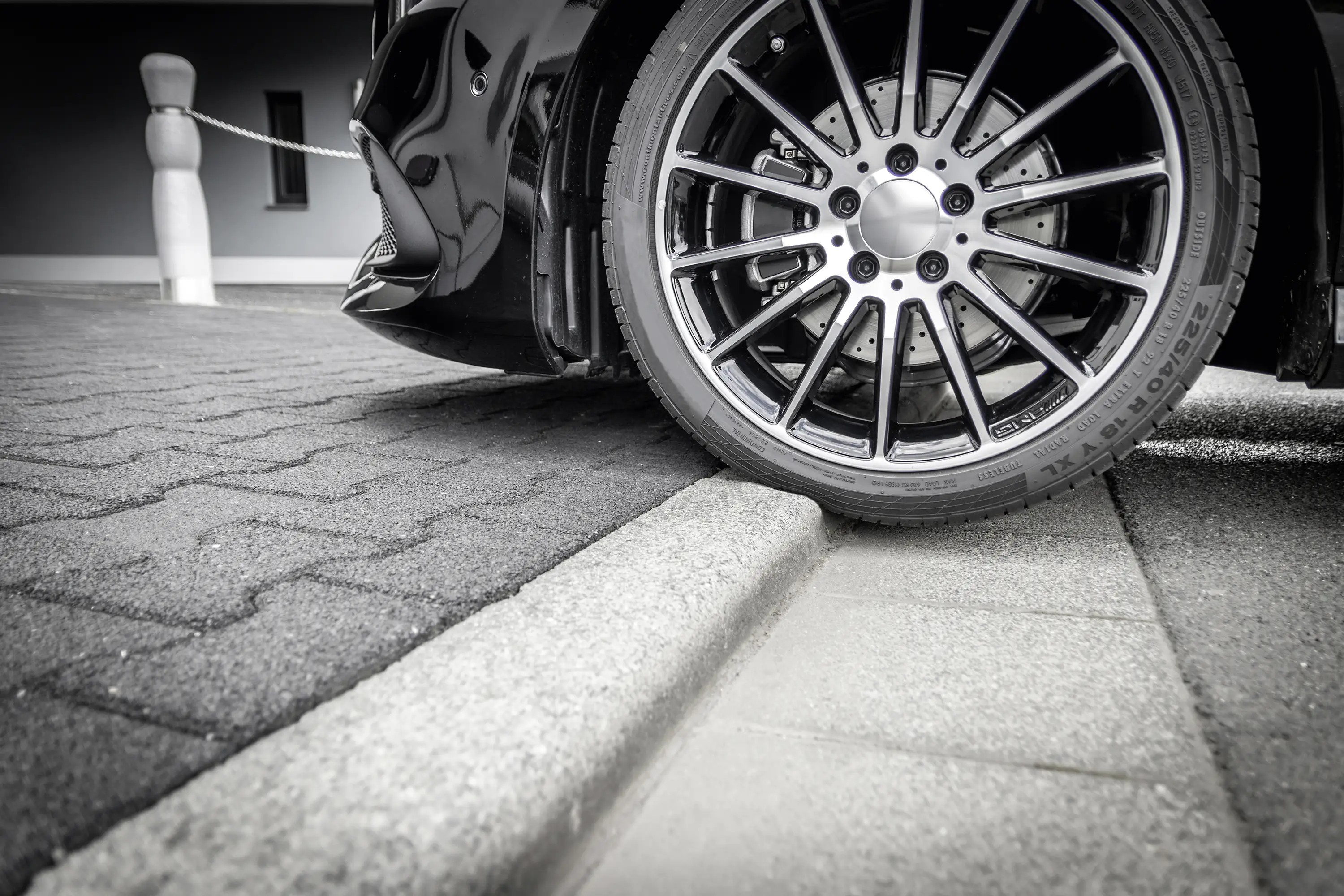 Terrasoft Bordsteinrampe 100 x 25 x 4,5 cm