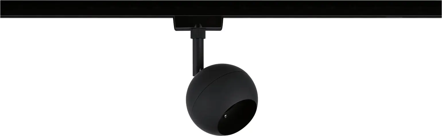 Paulmann URail Einzelspot Tup schwarz matt GU10 