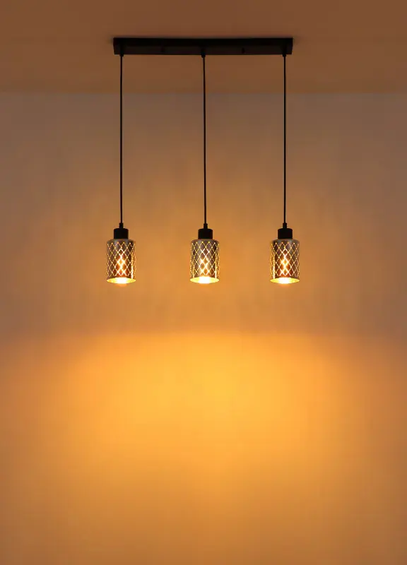 Globo Hängeleuchte Alonso 120 cm schwarz