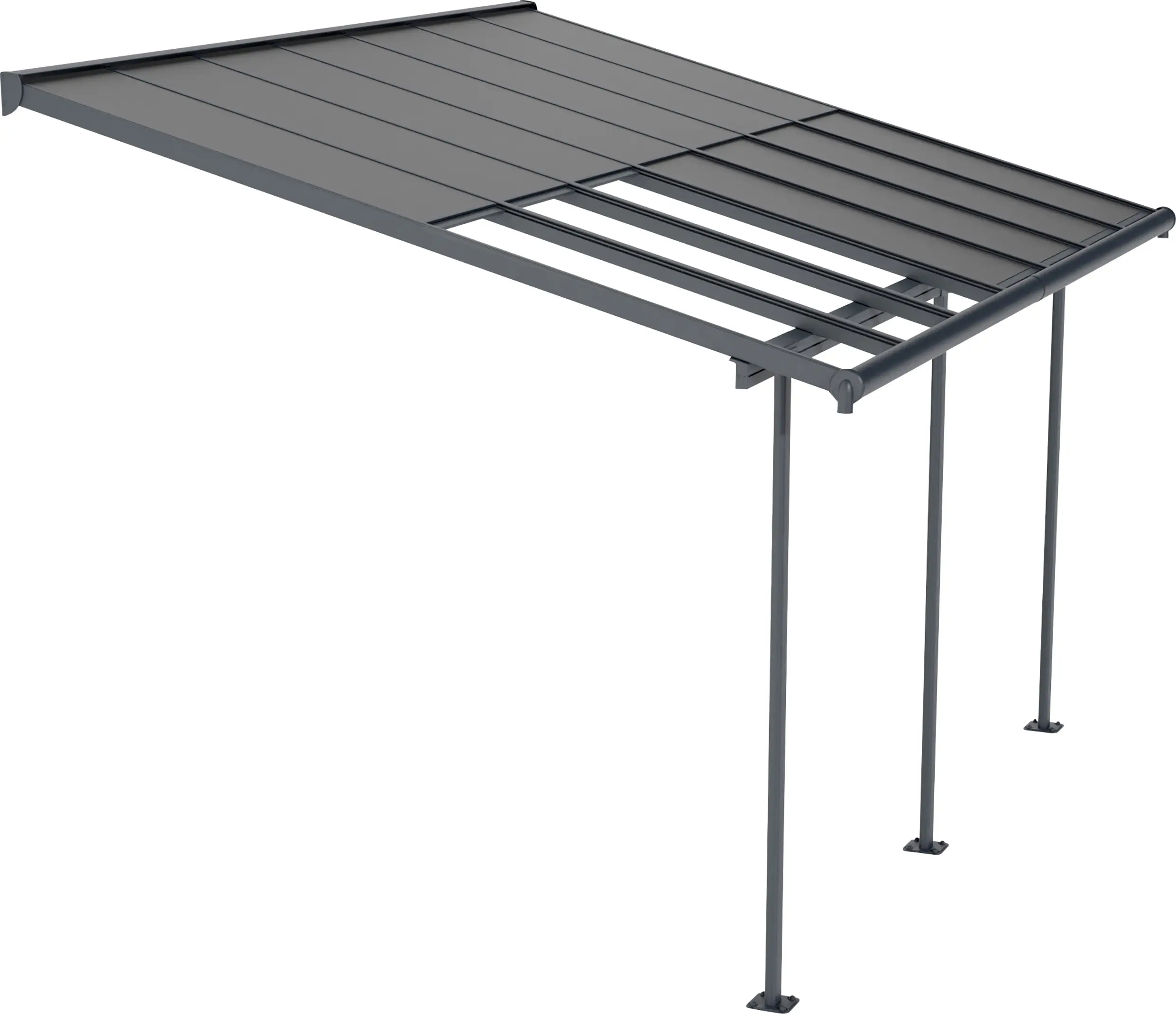 Canopia Terrassenüberdachung Sierra Cabrio 555 x 295 cm grau 