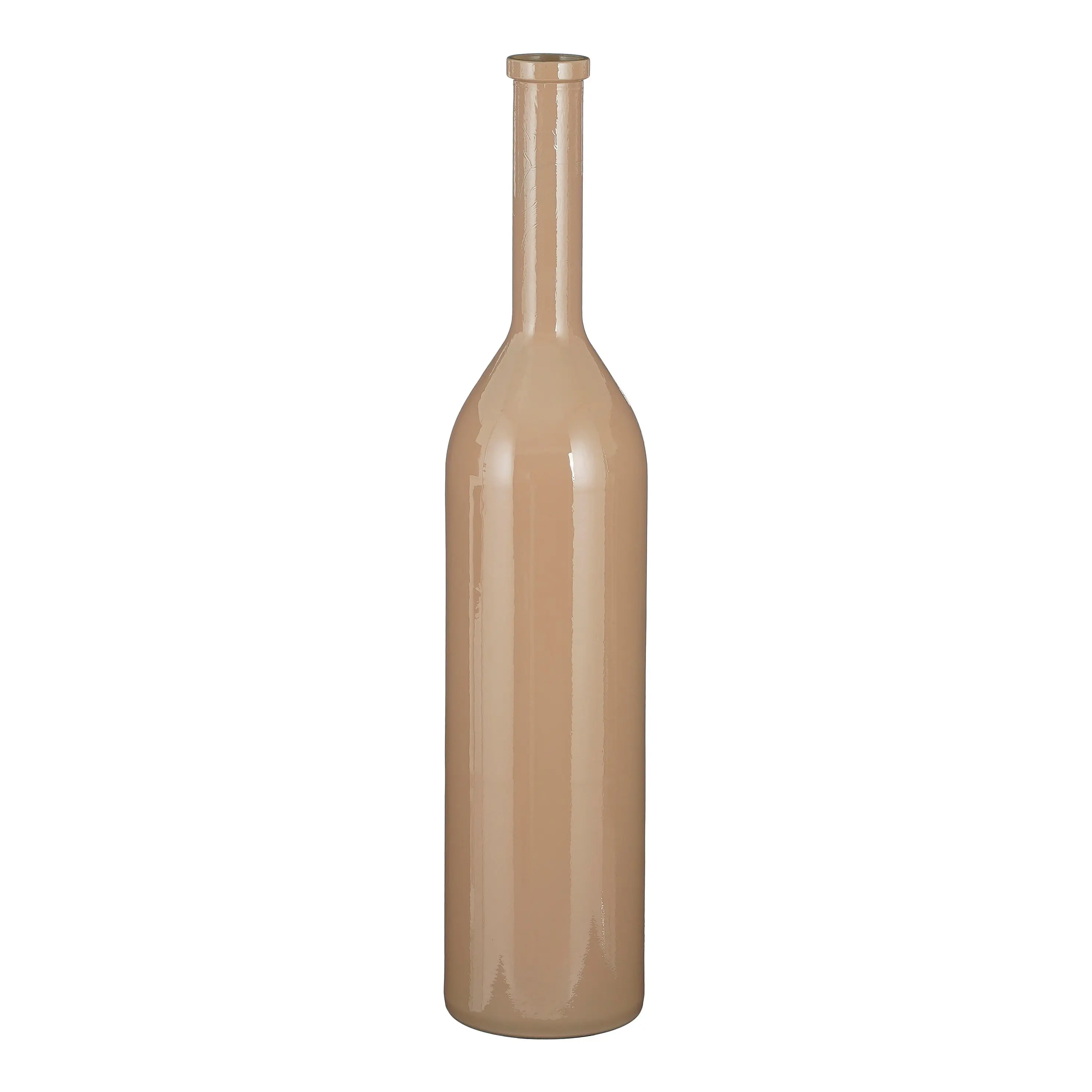 Mica Decorations Flaschenvase Rioja Glas Ø 21 x 100 cm taupe