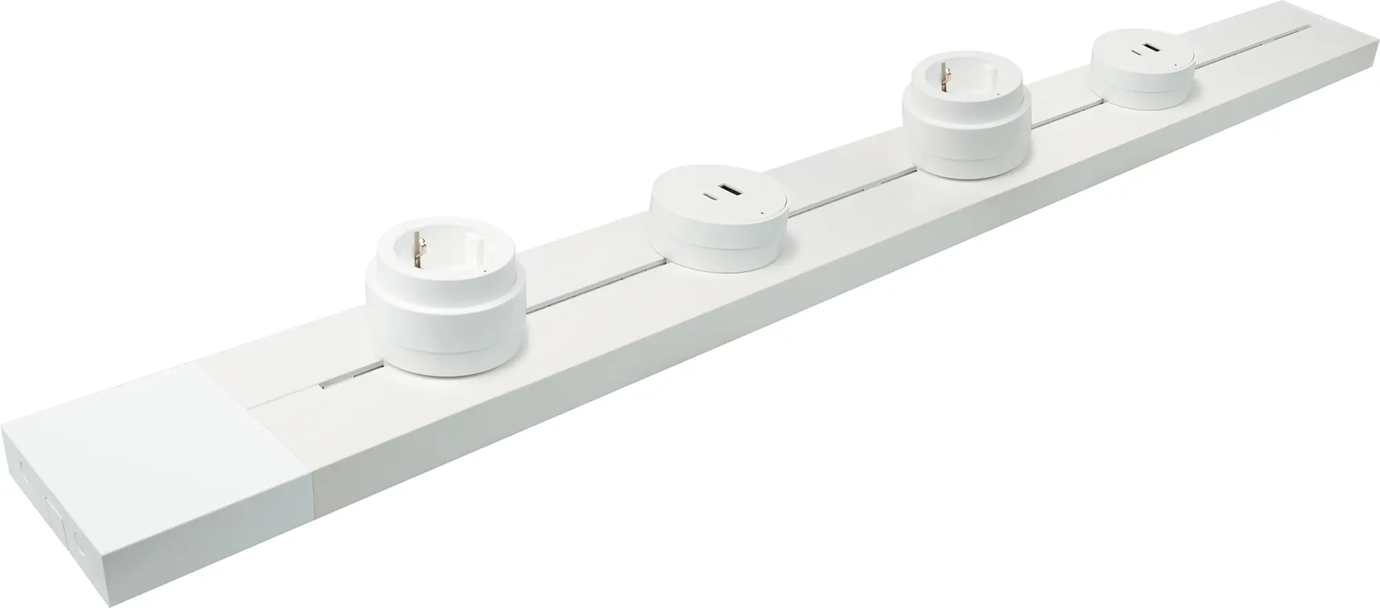 Schwaiger Modulare Stromleiste 75 cm max. 3680W weiß Schwaiger Modulare Stromleiste 75 cm max. 3680W weiß