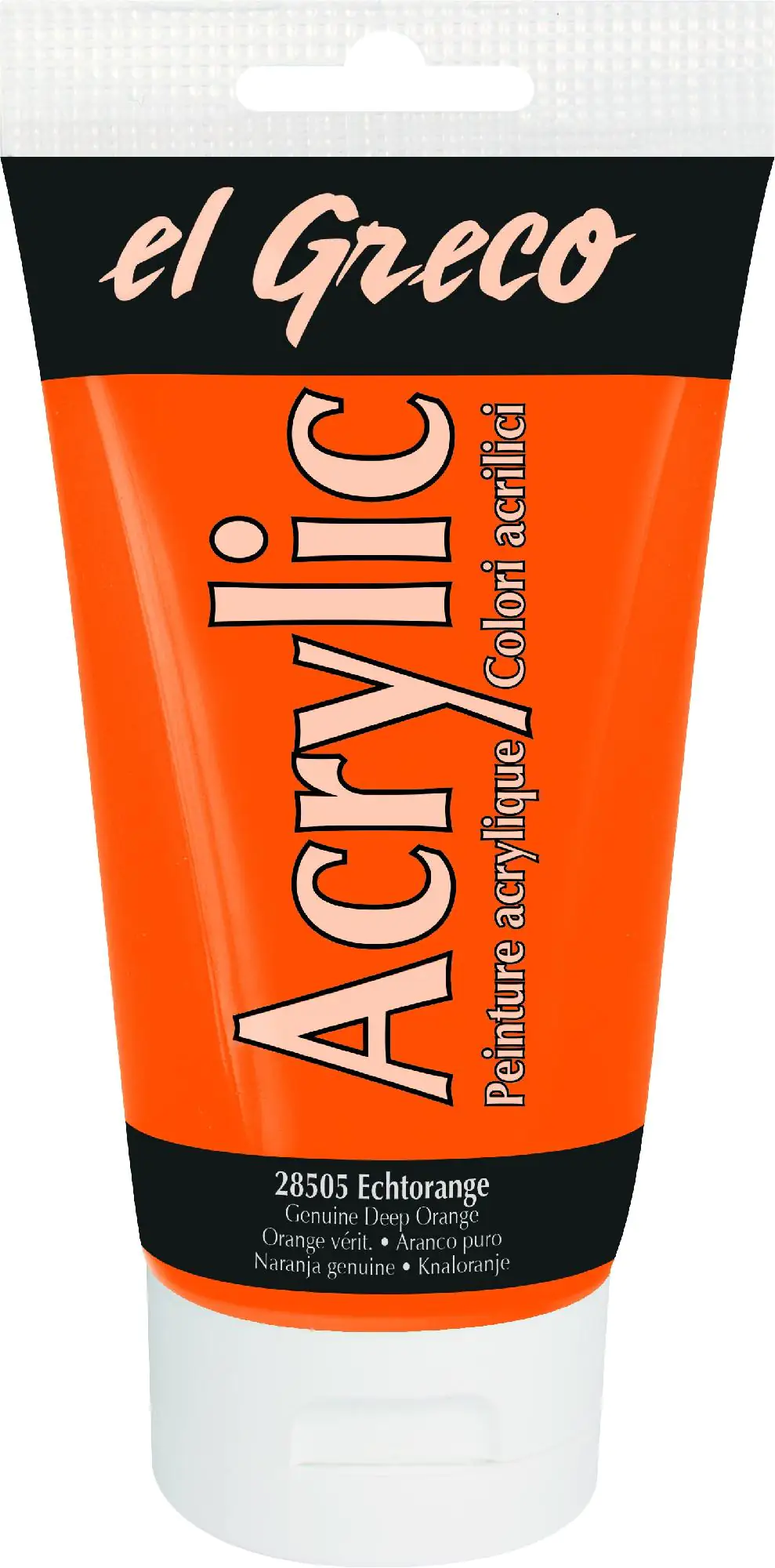 Kreul el Greco Acrylic Tube echtorange 150 ml