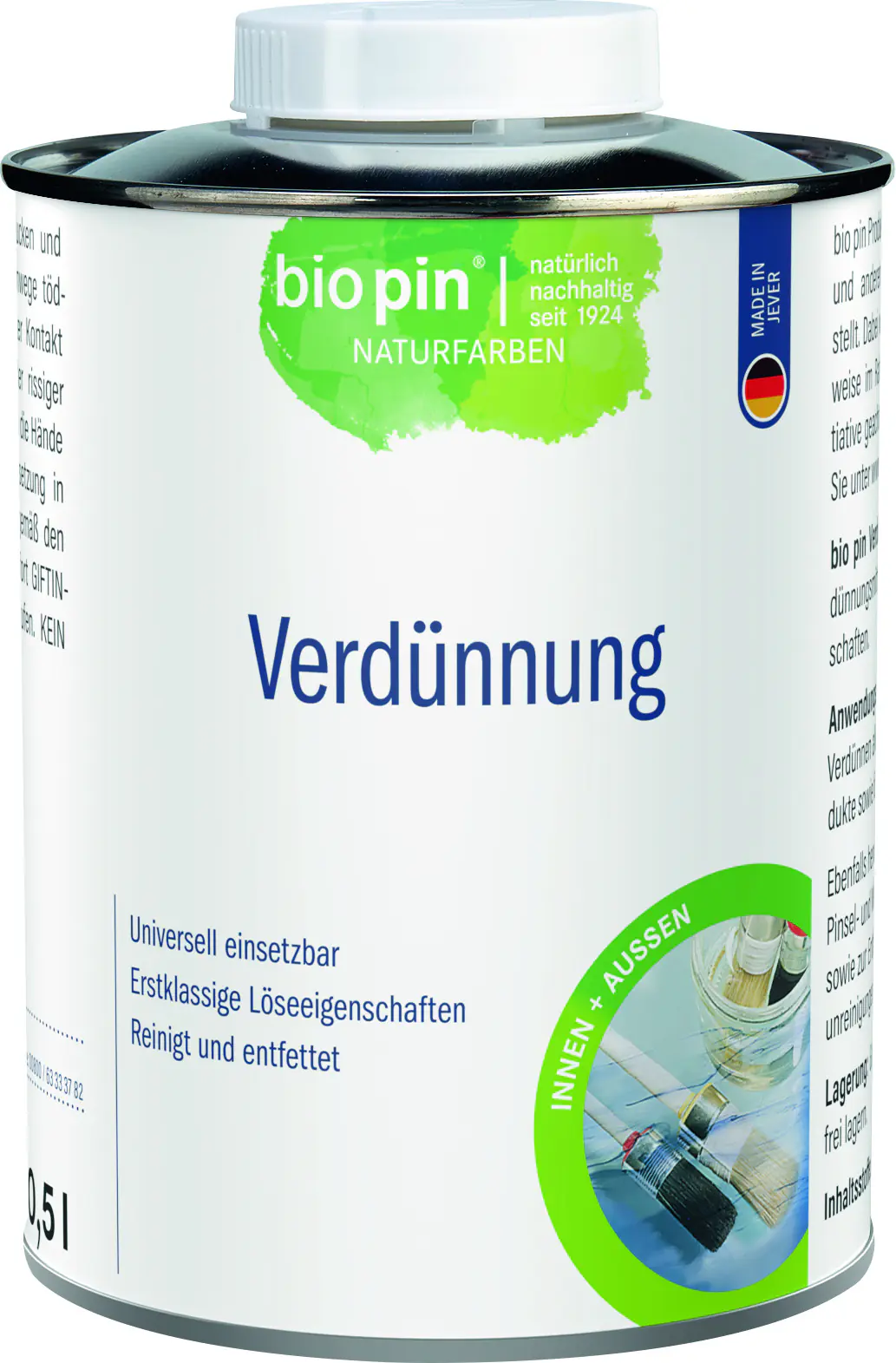 Bio pin Verdünnung 500 ml
