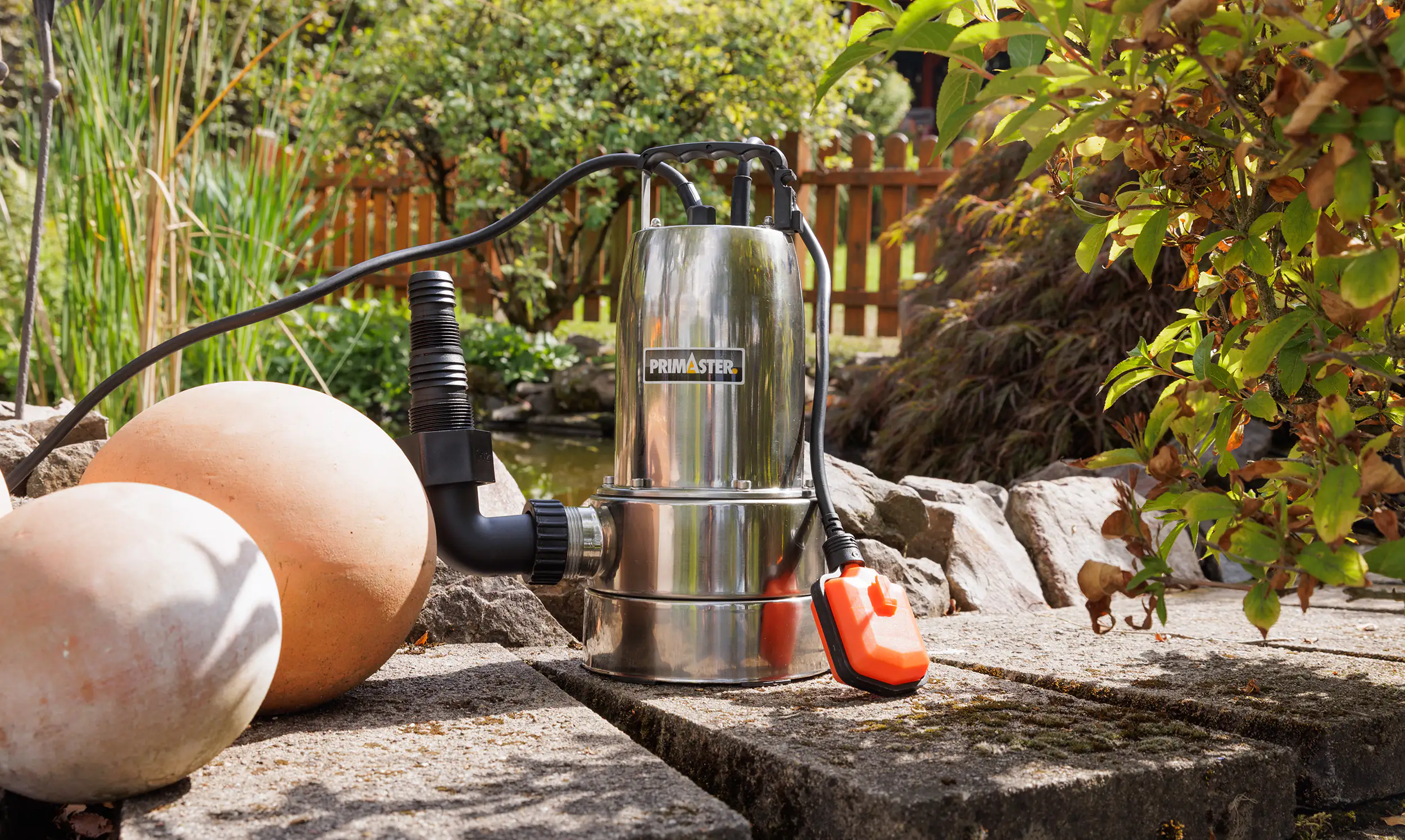 Primaster Klar-/ Schmutzwasser Tauchpumpe GKT 20000 l/h 8 m
