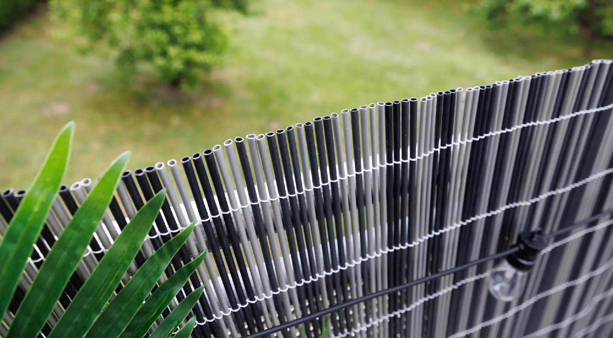 TrendLine Sichtschutzmatte Classic 3 x 1,0 m grau